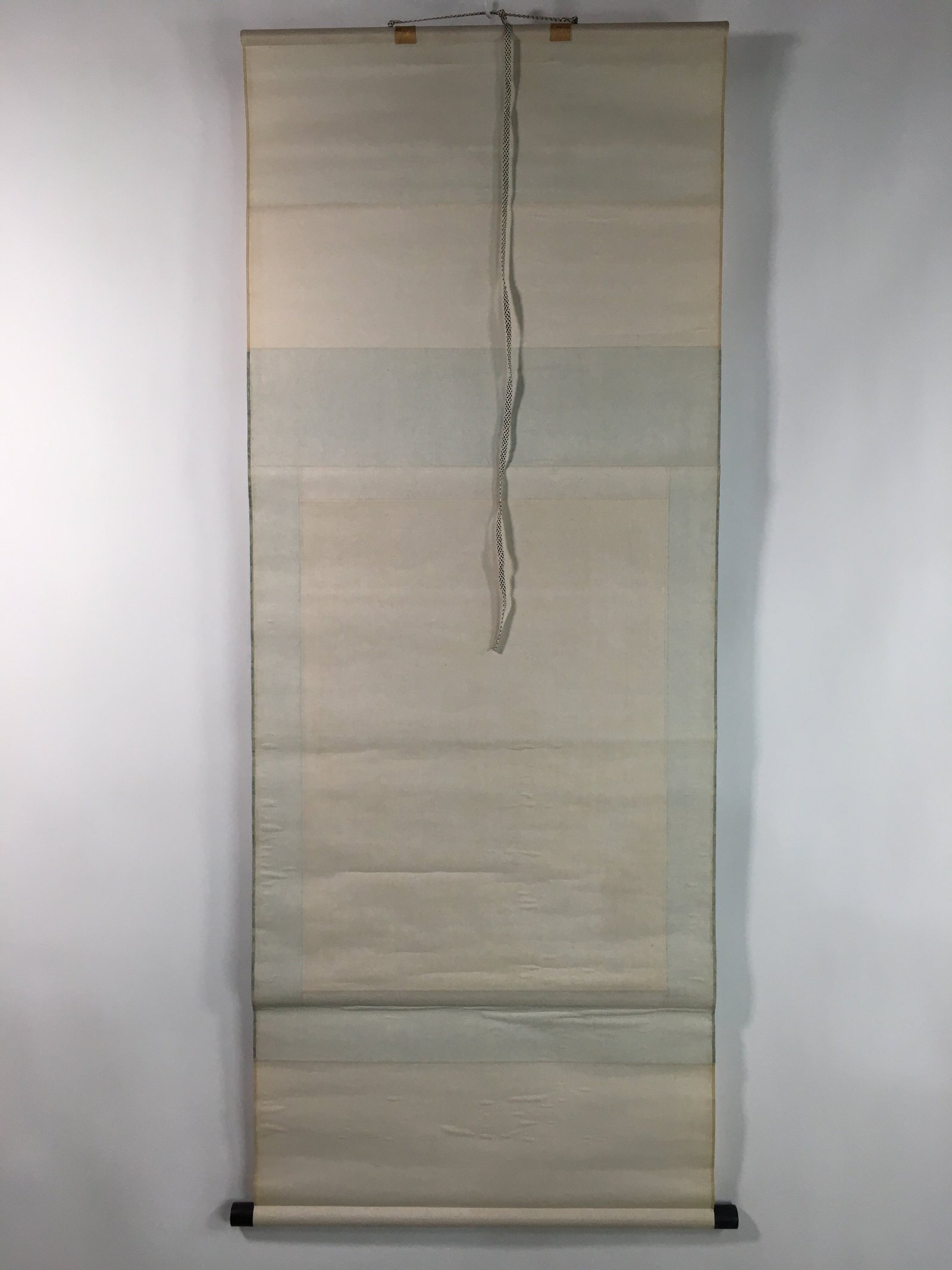 Japanese Hanging Scroll Vtg Kakejiku Kakemono Buddhist Buddha World SC698