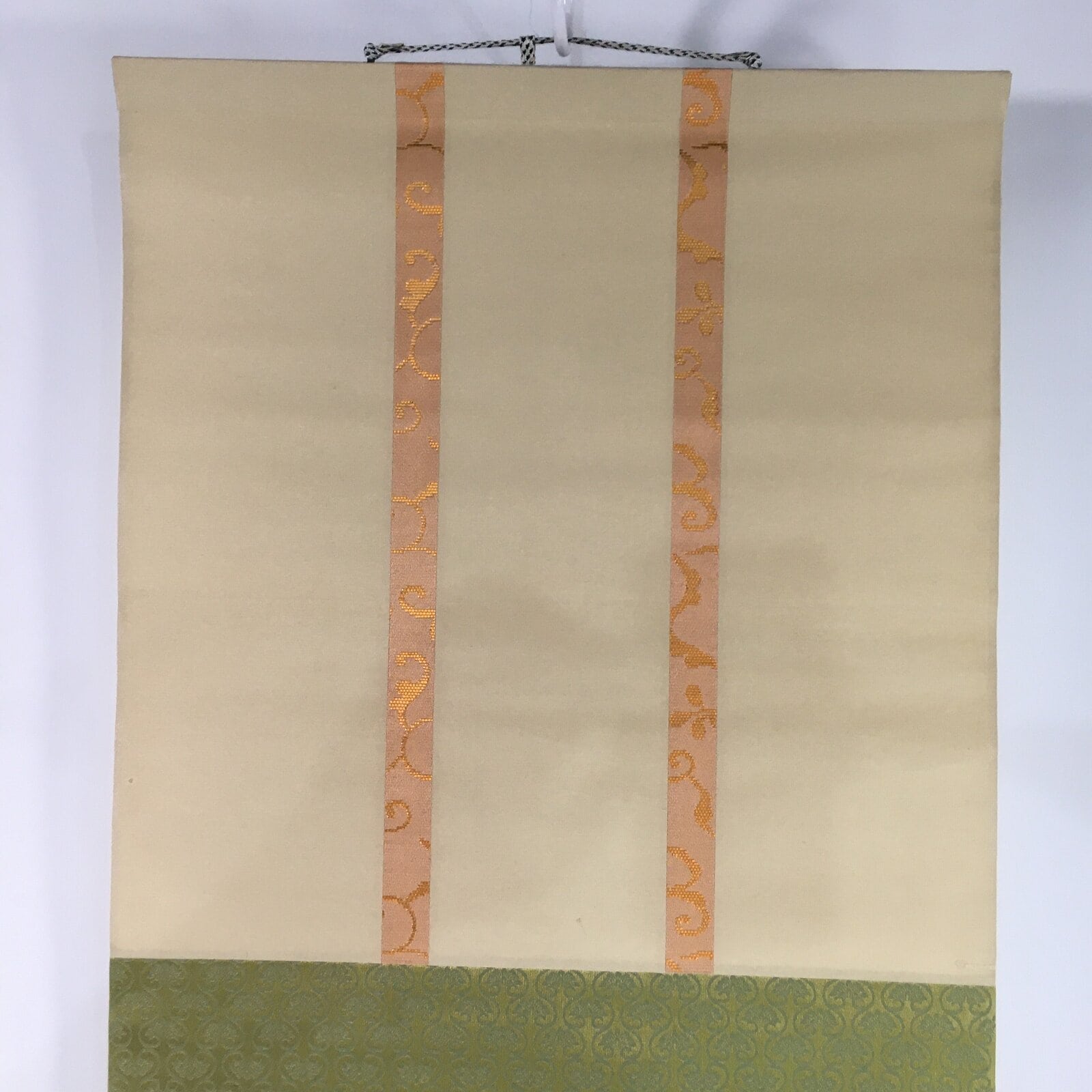 Japanese Hanging Scroll Vtg Kakejiku Kakemono Buddhist Get Virtue SC699