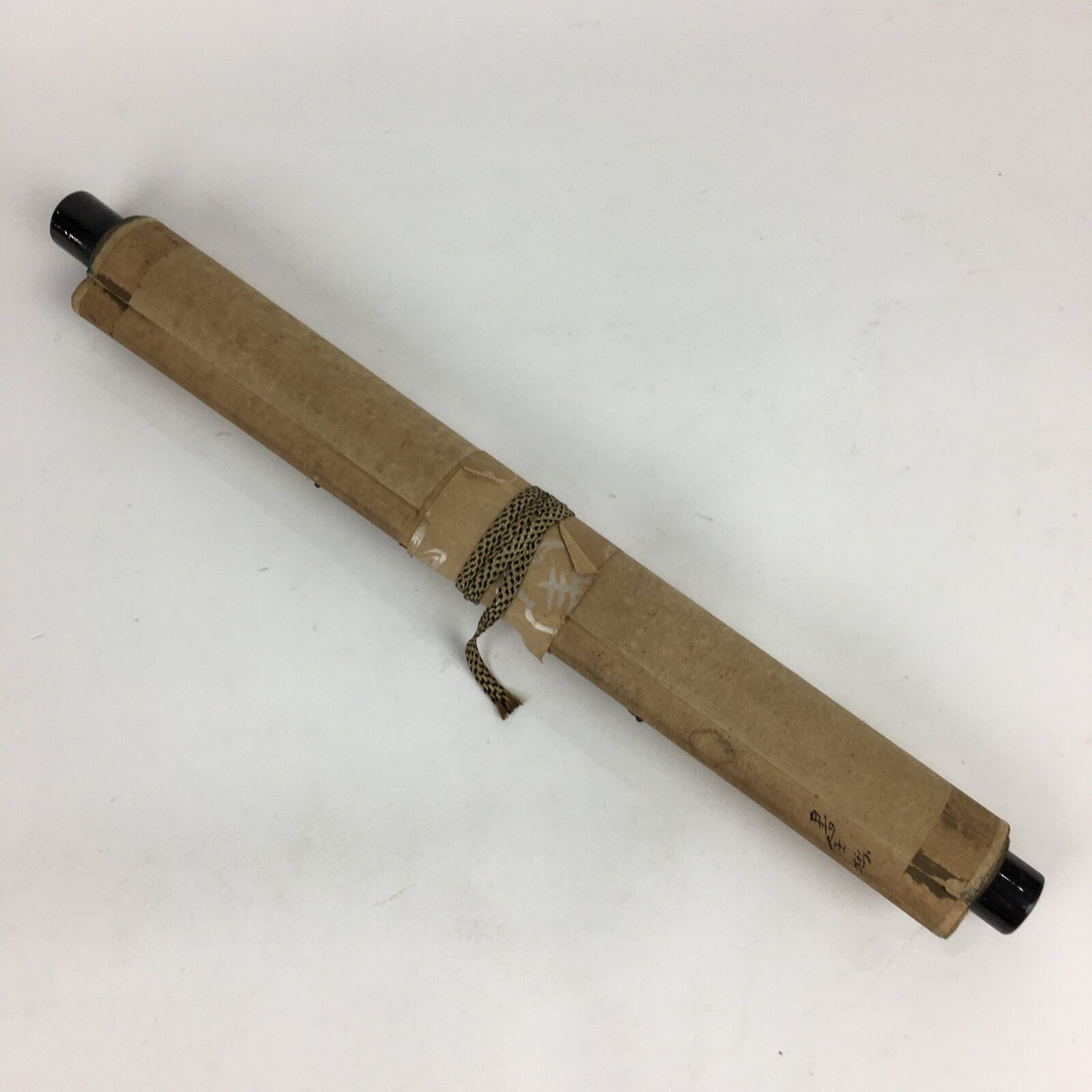 Japanese Hanging Scroll Vtg Kakejiku Kakemono Calligraphy Kanji SC743