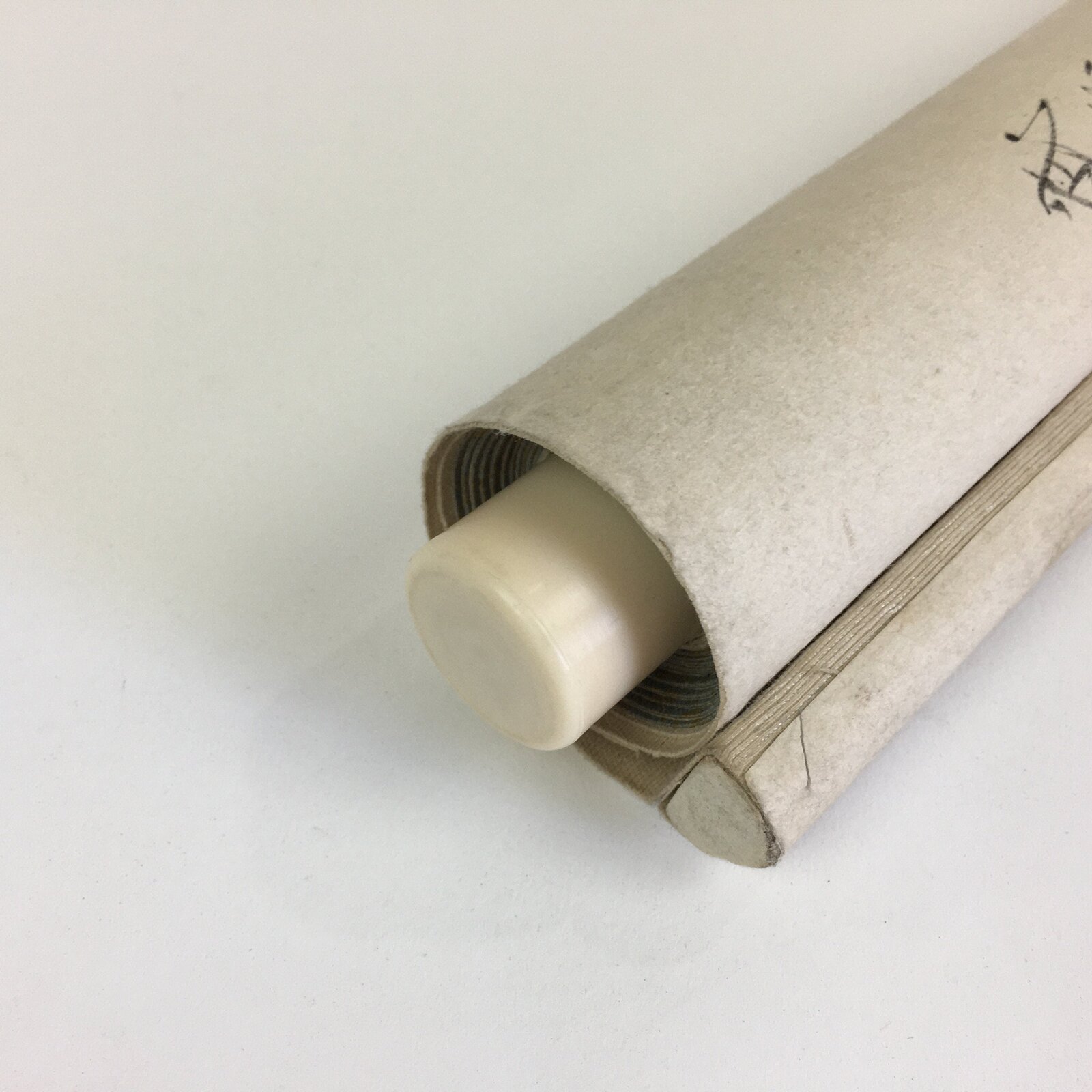 Japanese Hanging Scroll Vtg Kakejiku Kakemono Painting Samurai Warrior SC631