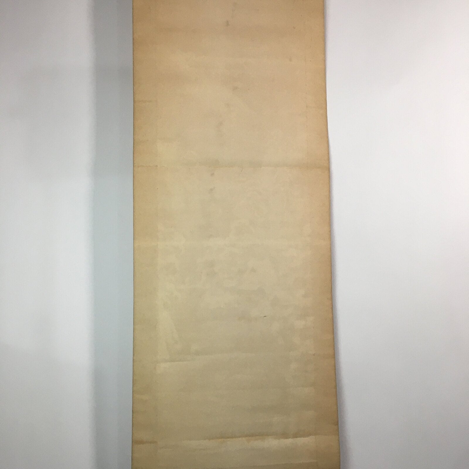 Japanese Hanging Scroll Vtg Kakejiku Kakemono Painting Snow Mountain SC601