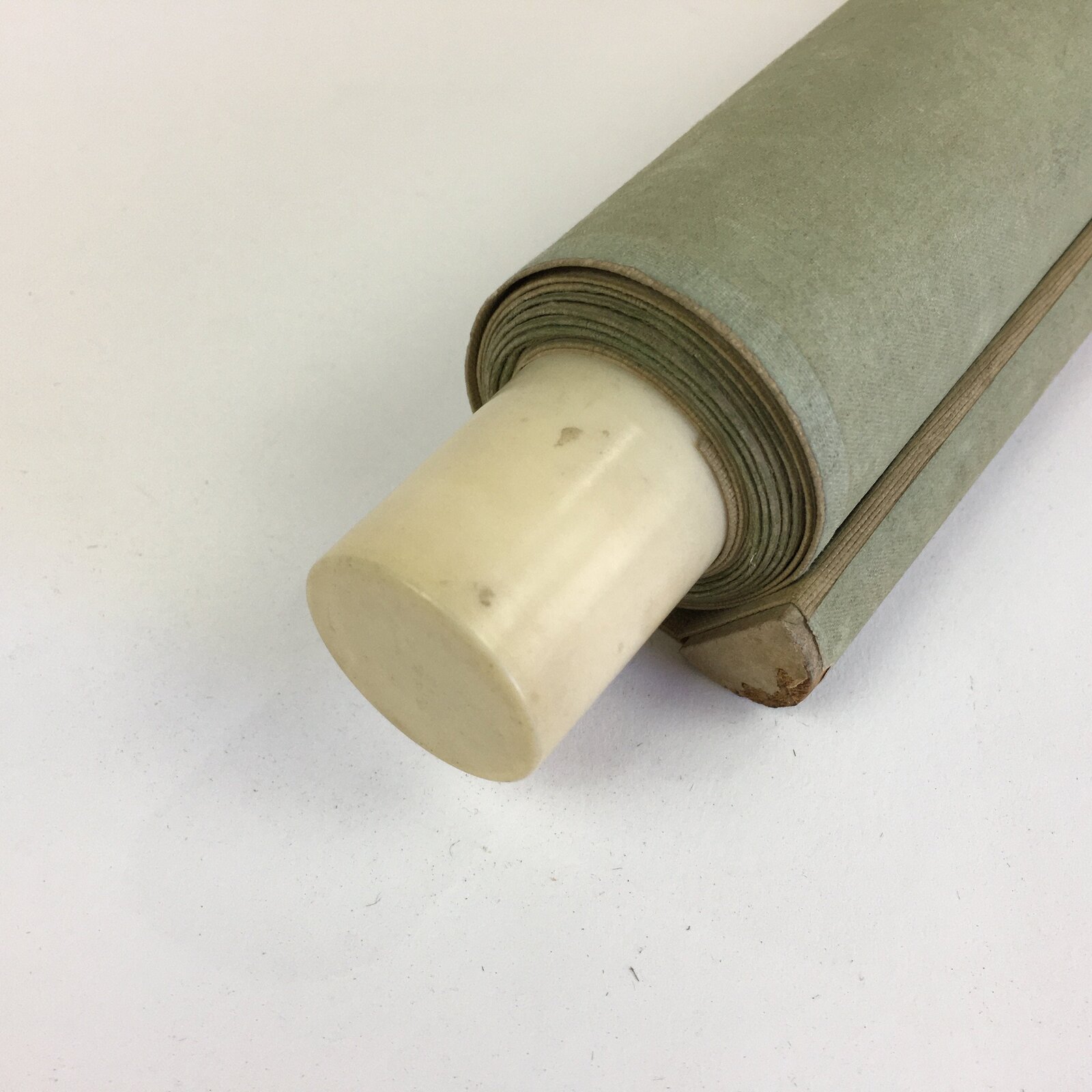 Japanese Hanging Scroll Vtg Kakejiku Kakemono Painting Wisteria Flowers SC626