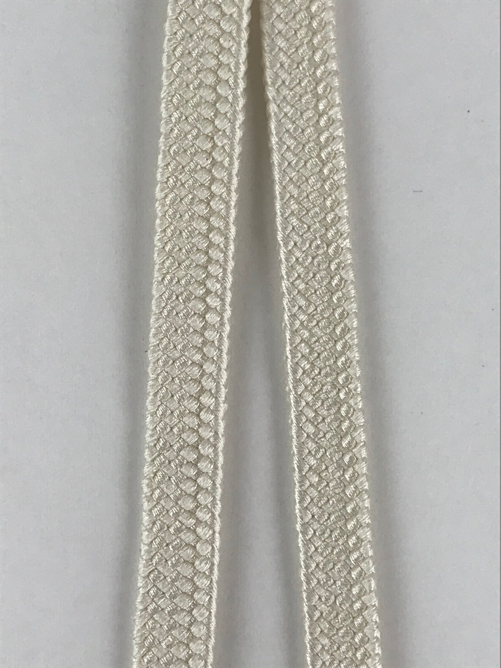 Japanese Haori Himo Ties Kimono Jacket Kimono Accessory Silk White String OJ180