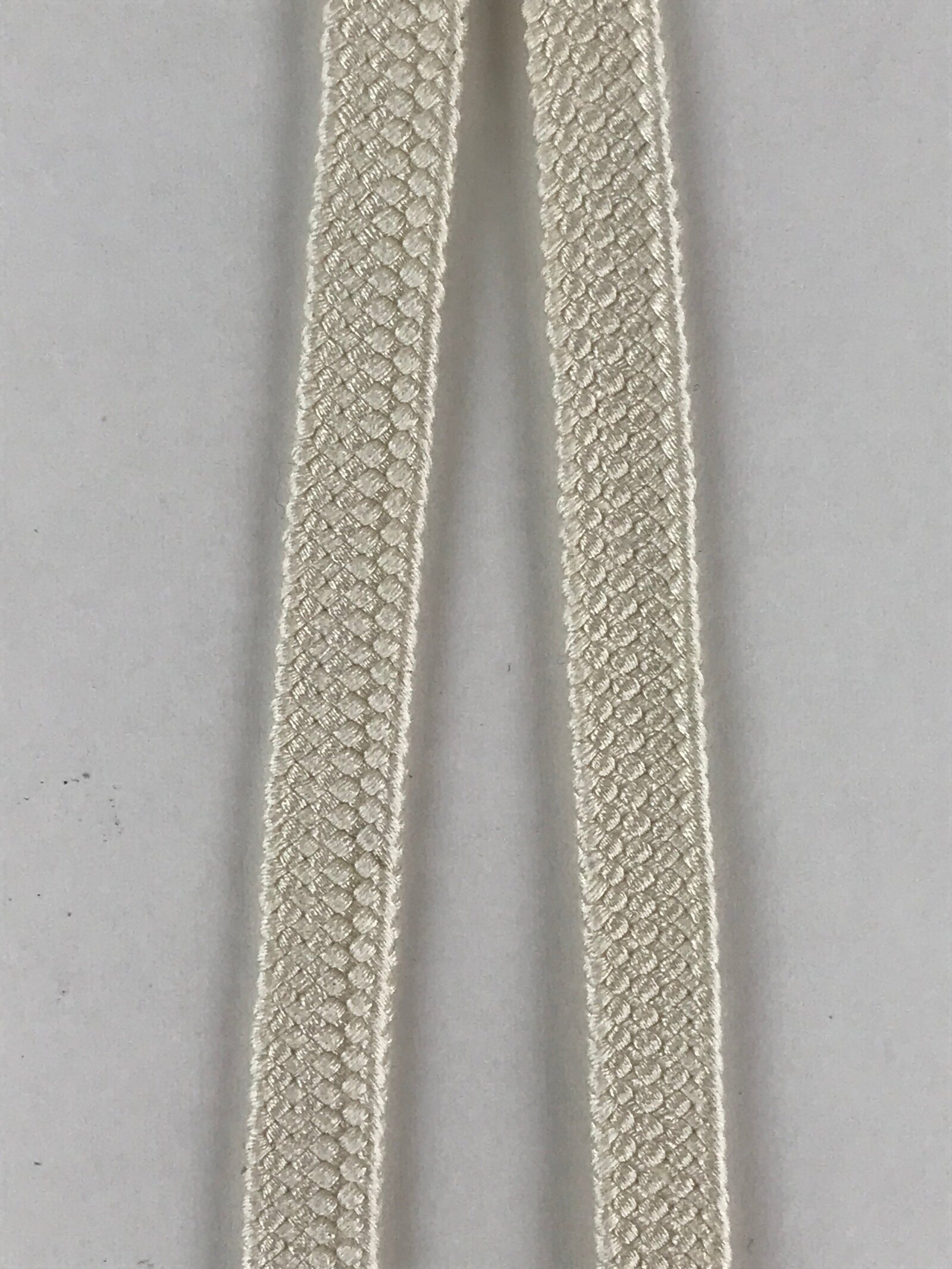 Japanese Haori Himo Ties Kimono Jacket Kimono Accessory Silk White String OJ182