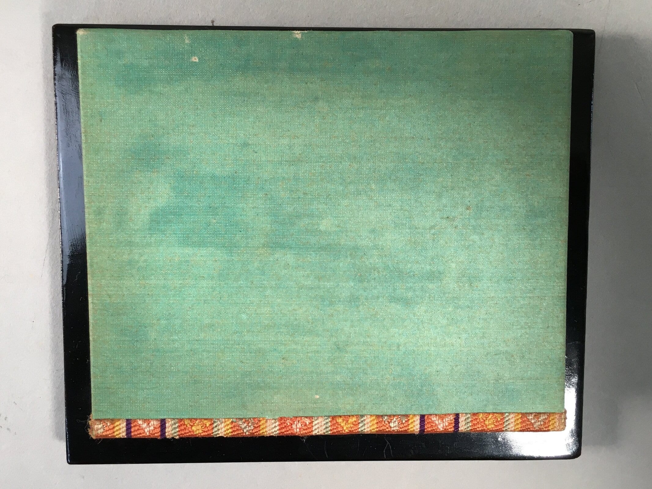 Japanese Hina Doll Furniture Base Throne Vtg Wooden Stand Tatami Imitation ID338