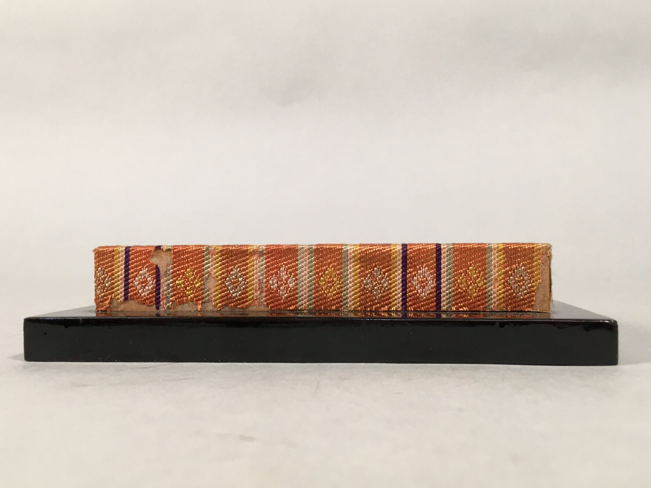 Japanese Hina Doll Furniture Base Throne Vtg Wooden Stand Tatami Imitation ID338