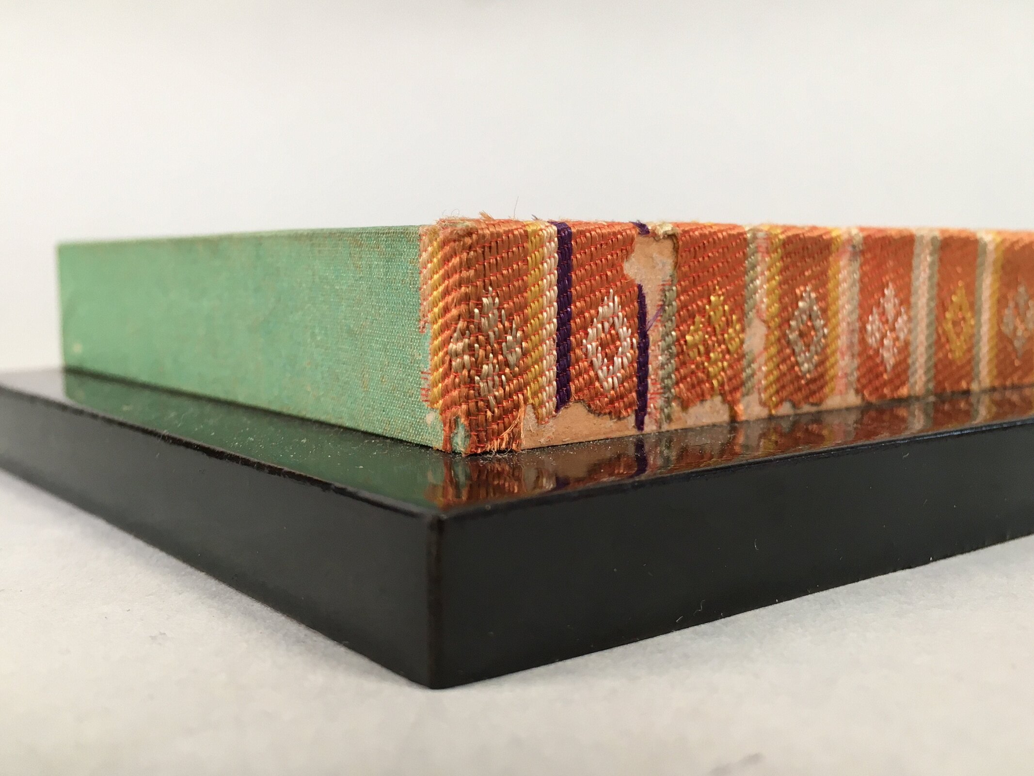 Japanese Hina Doll Furniture Base Throne Vtg Wooden Stand Tatami Imitation ID338