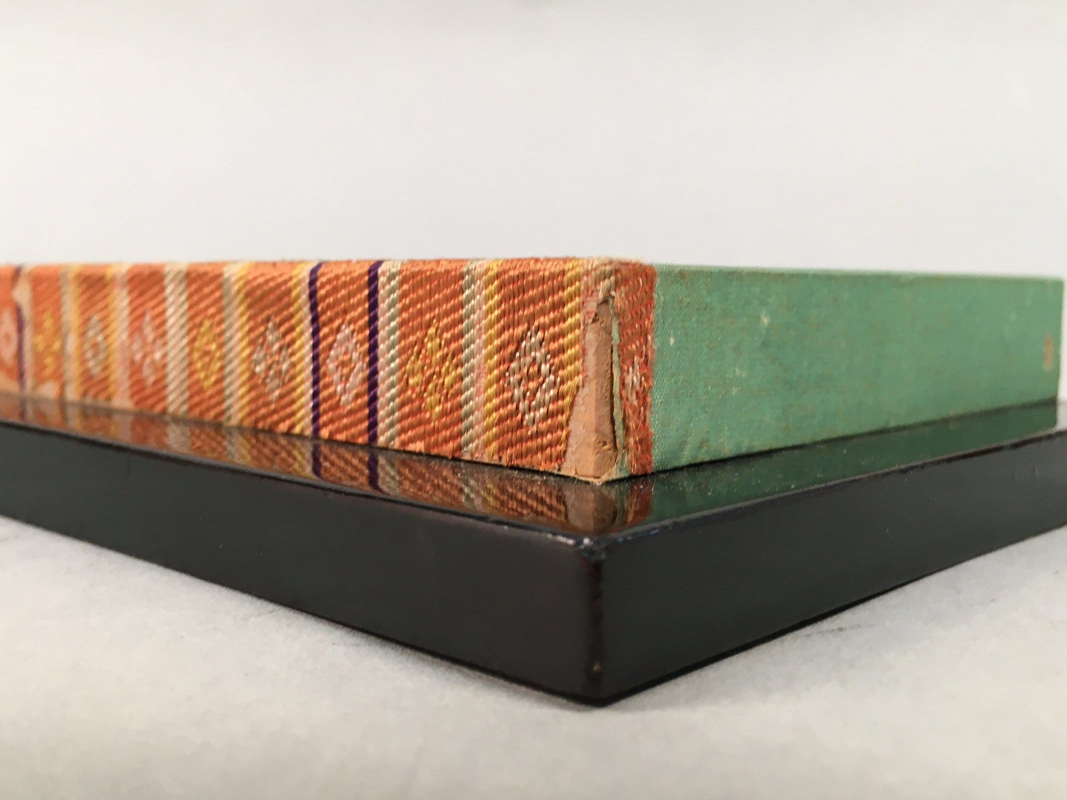 Japanese Hina Doll Furniture Base Throne Vtg Wooden Stand Tatami Imitation ID338