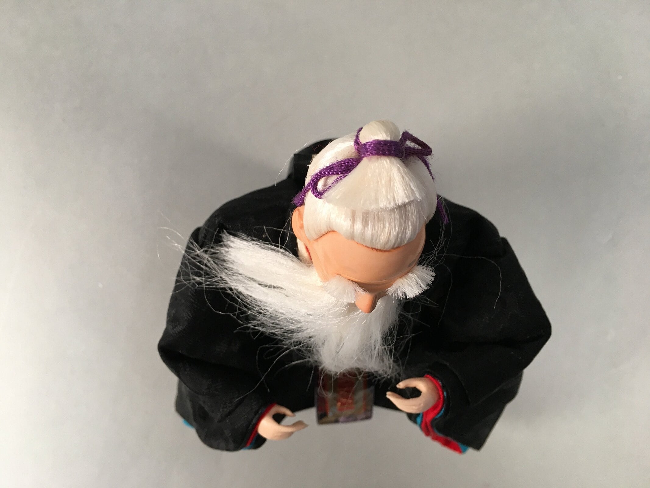 Japanese Hina Doll Guard Samurai Vtg Girls Day Decor Kimono Man ID355