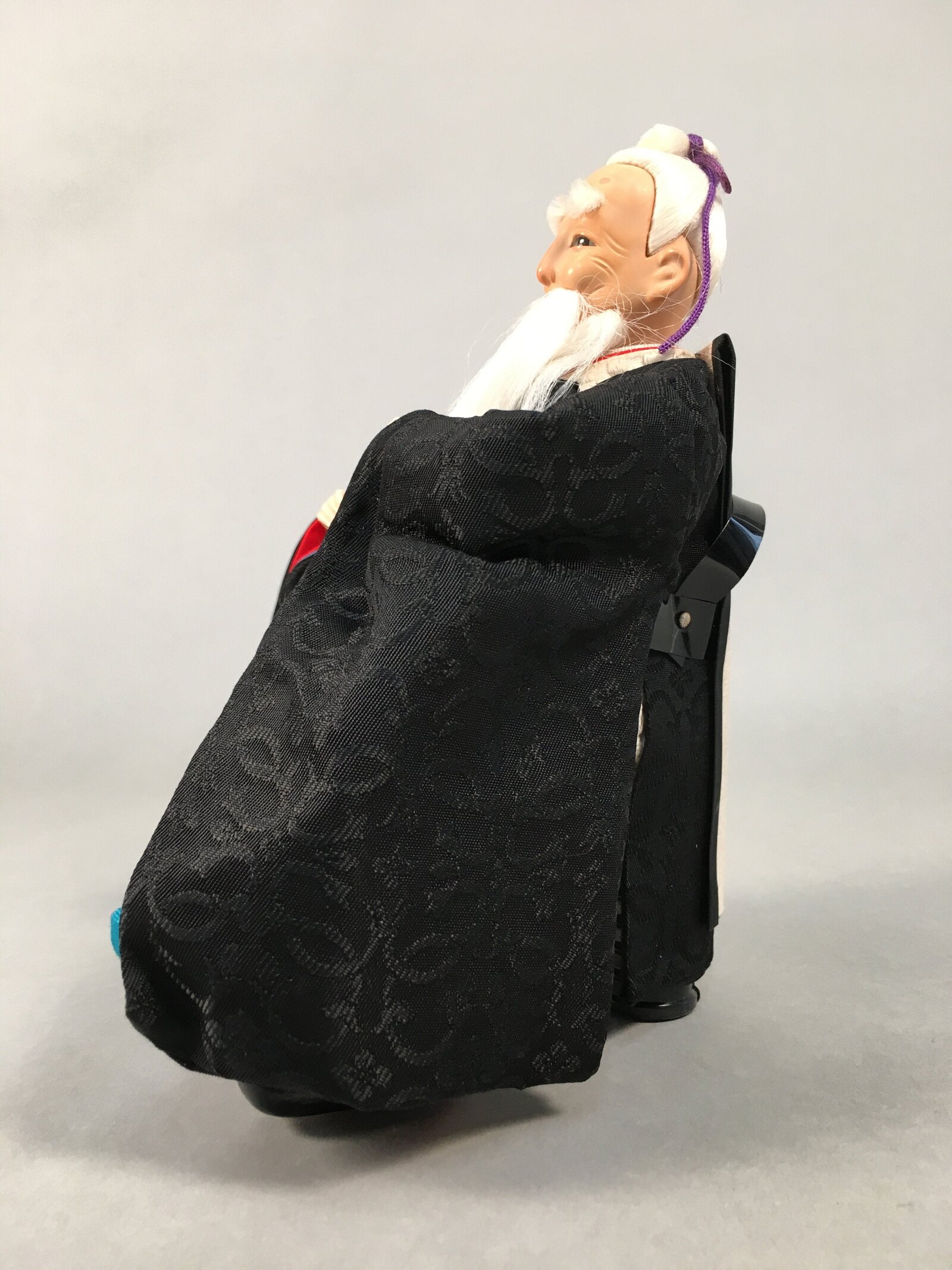 Japanese Hina Doll Guard Samurai Vtg Girls Day Decor Kimono Man ID355