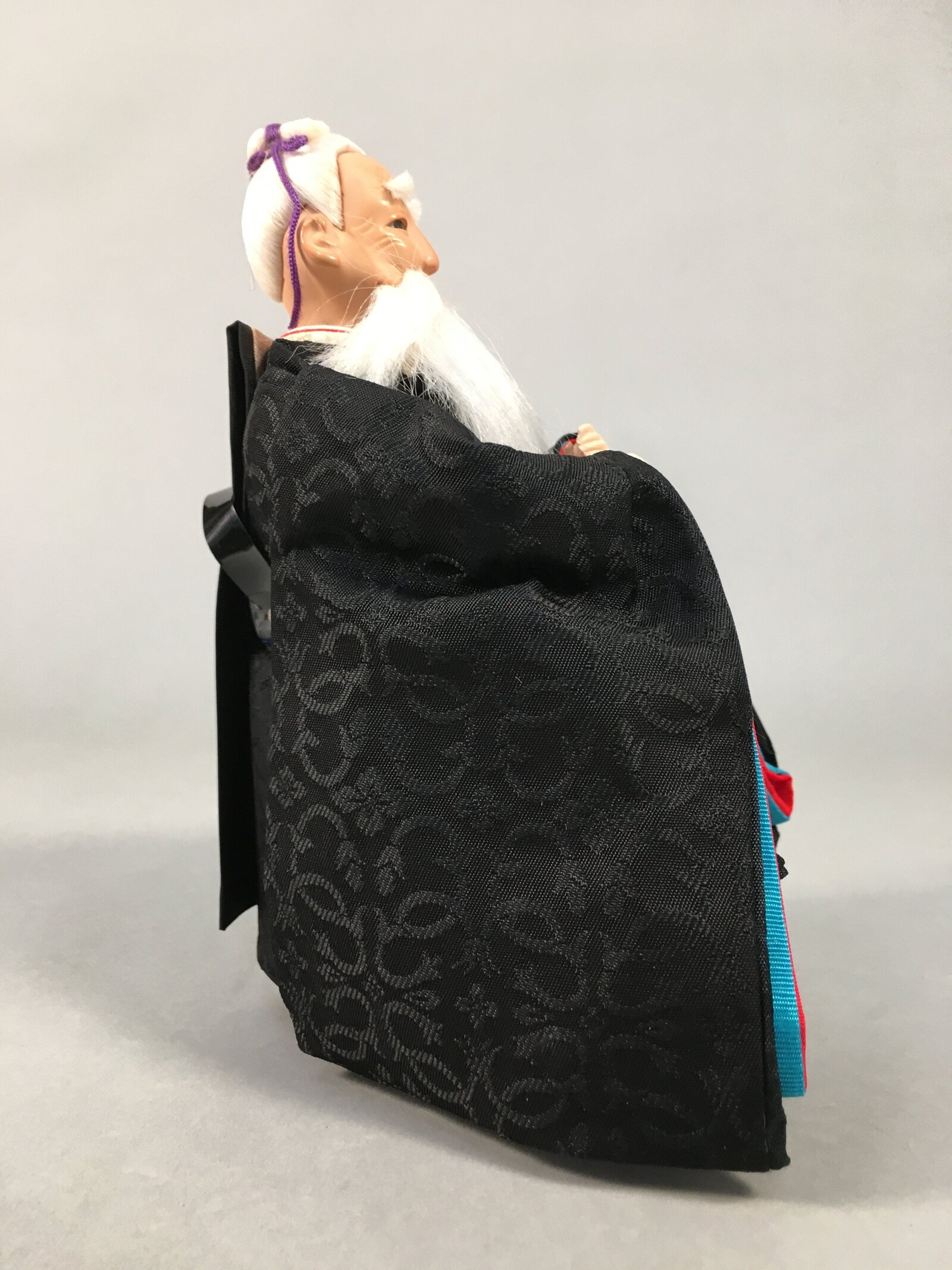 Japanese Hina Doll Guard Samurai Vtg Girls Day Decor Kimono Man ID355