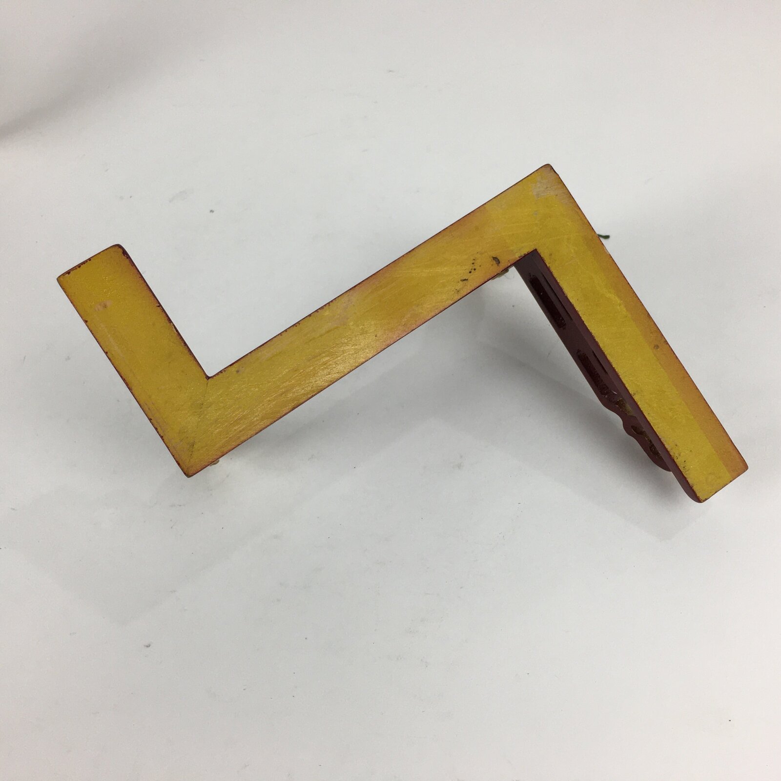 Japanese Hina Doll Lacquered Fences Vtg Saku Girls Day Decoration Red ID414