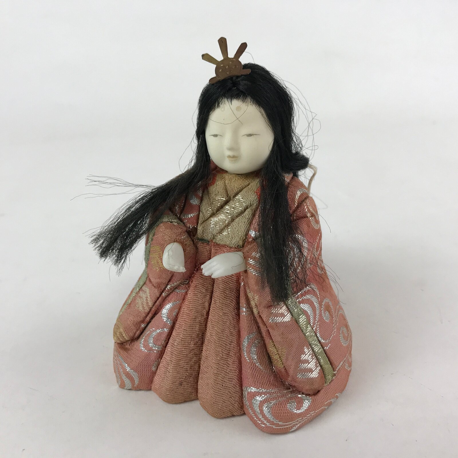 Japanese Hina Doll Ningyo Girl's Day Court Lady Kanjo Ohinasama Matsuri ID521