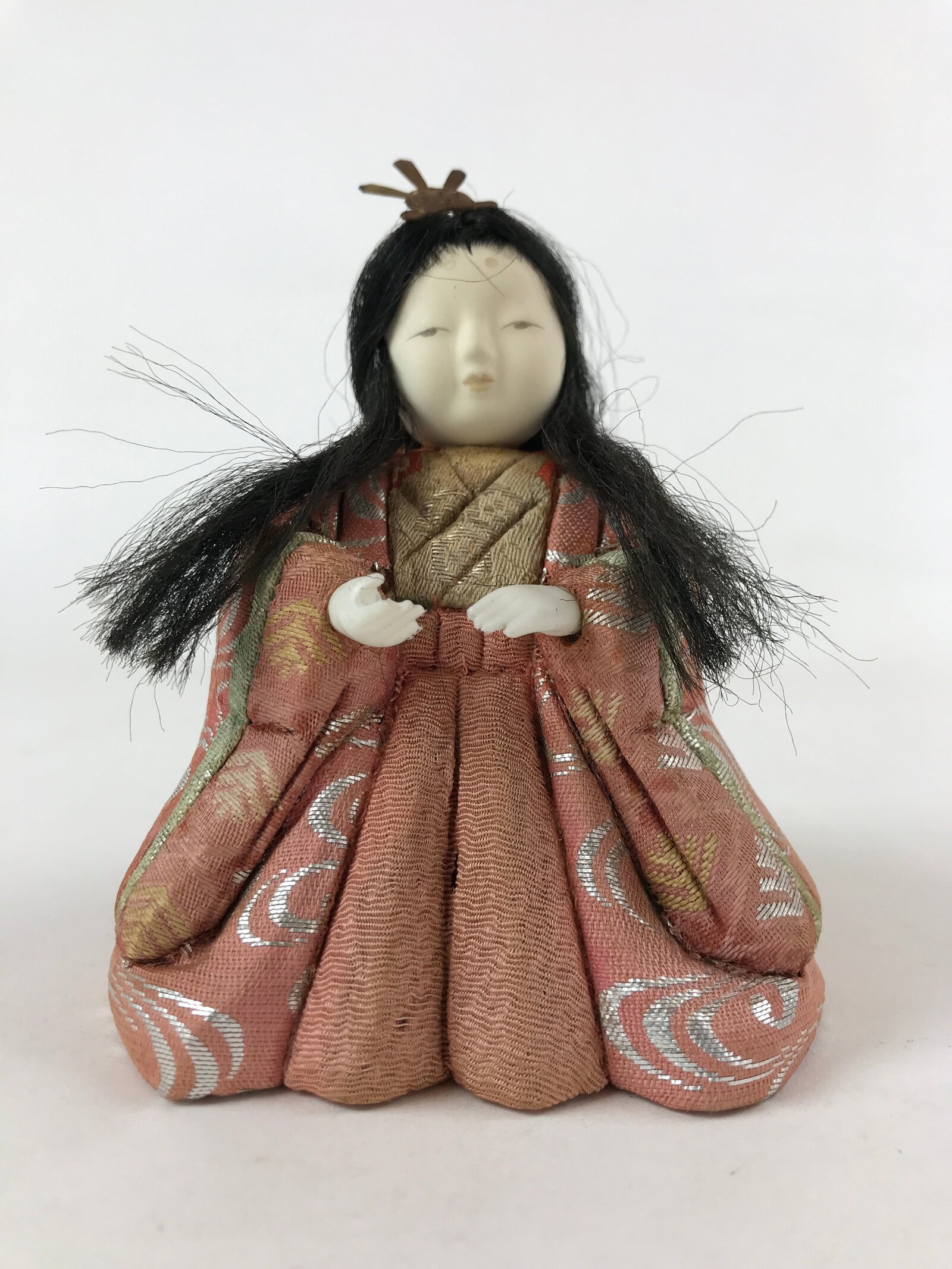 Japanese Hina Doll Ningyo Girl's Day Court Lady Kanjo Ohinasama Matsuri ID521