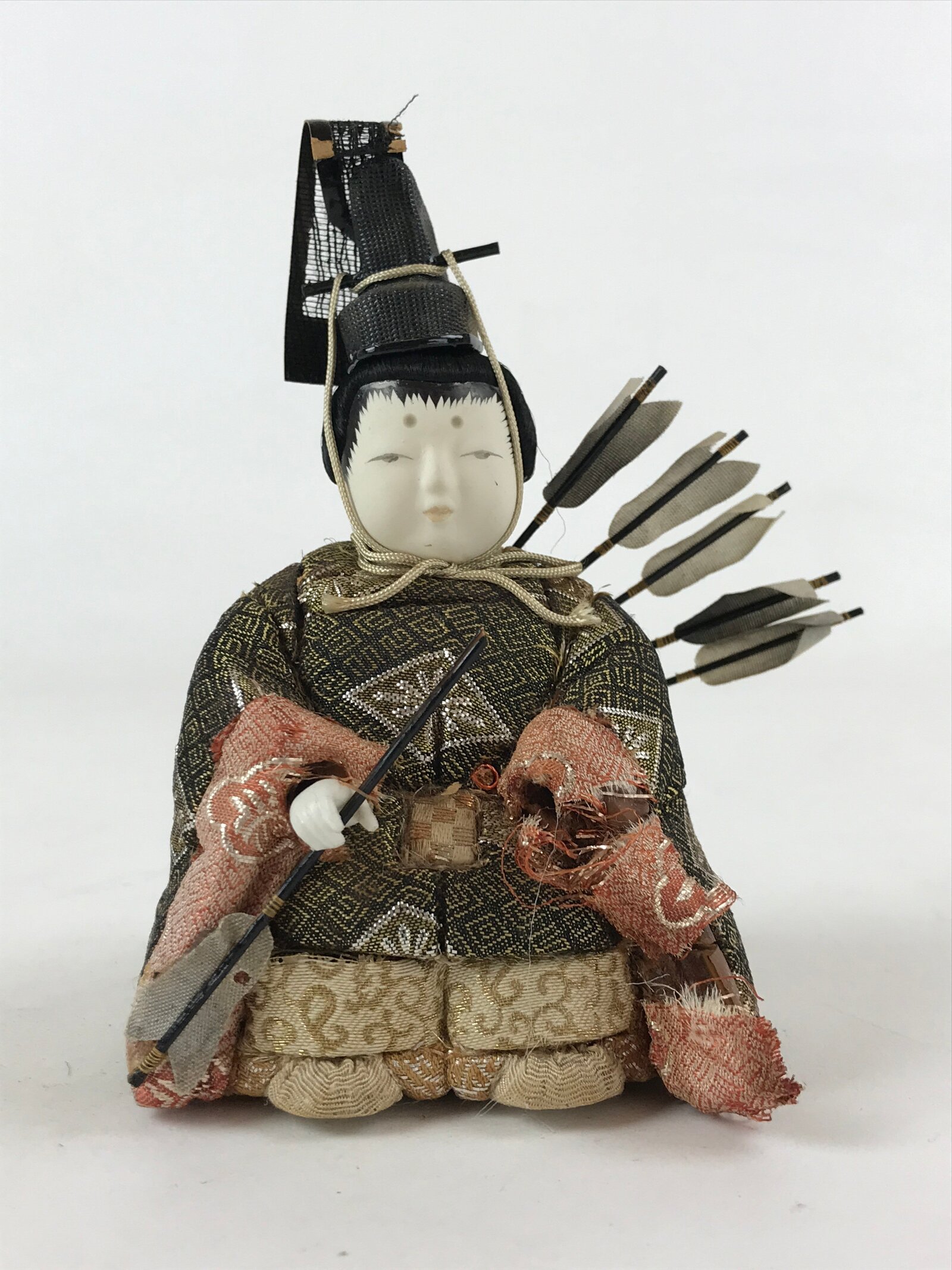 Japanese Hina Doll Ningyo Girl's Day Samurai Zuishin Ohinasama Matsuri ID522