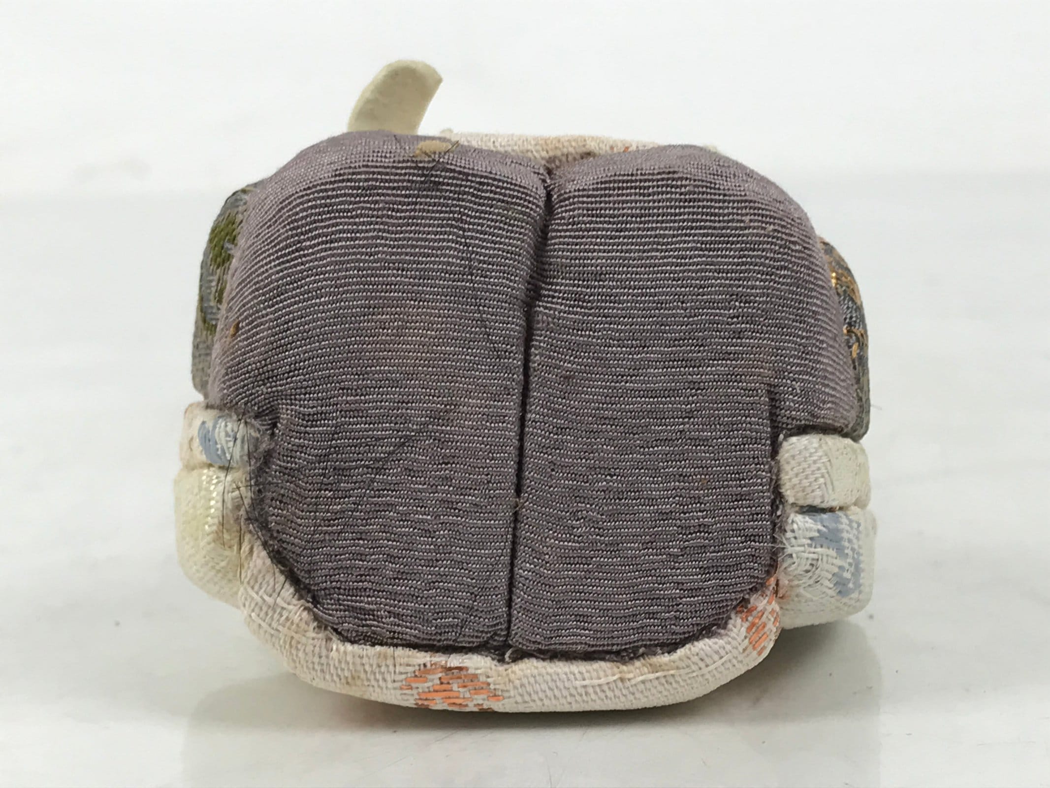 Japanese Hina Doll Ningyo Shichou Man Servant Vtg Girls Day Silk Kimekomi ID636