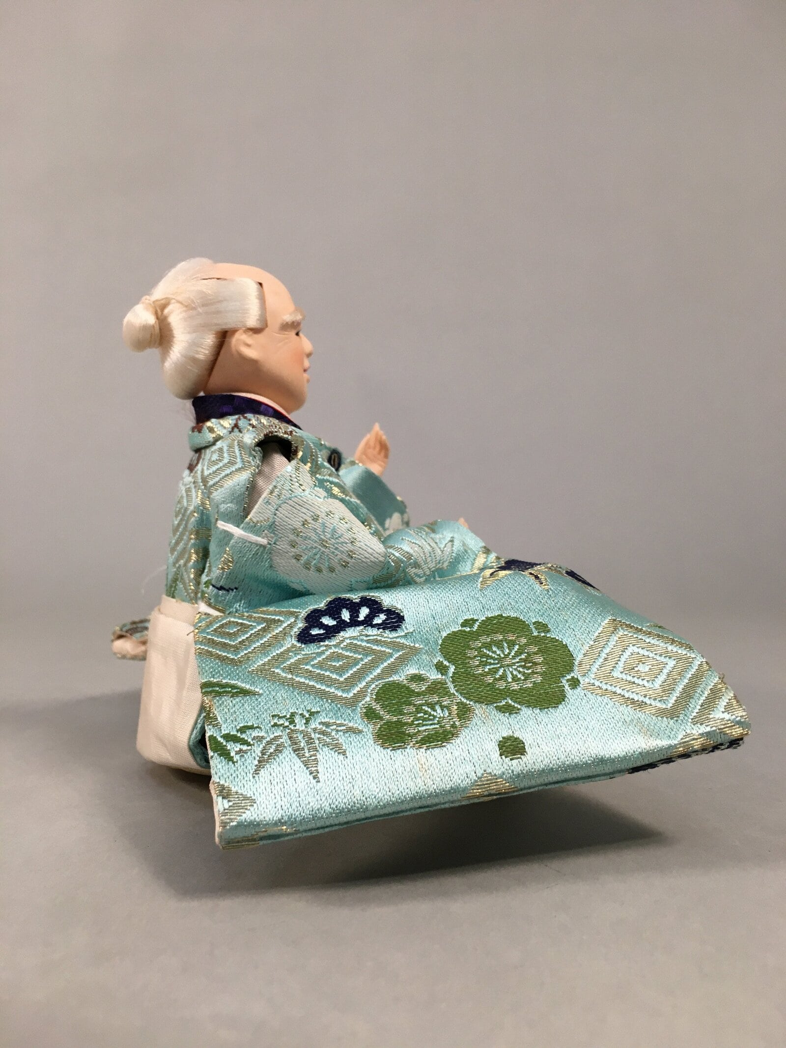 Japanese Hina Doll Servant Vtg Expressive Smile Face Girls Day Decor ID356