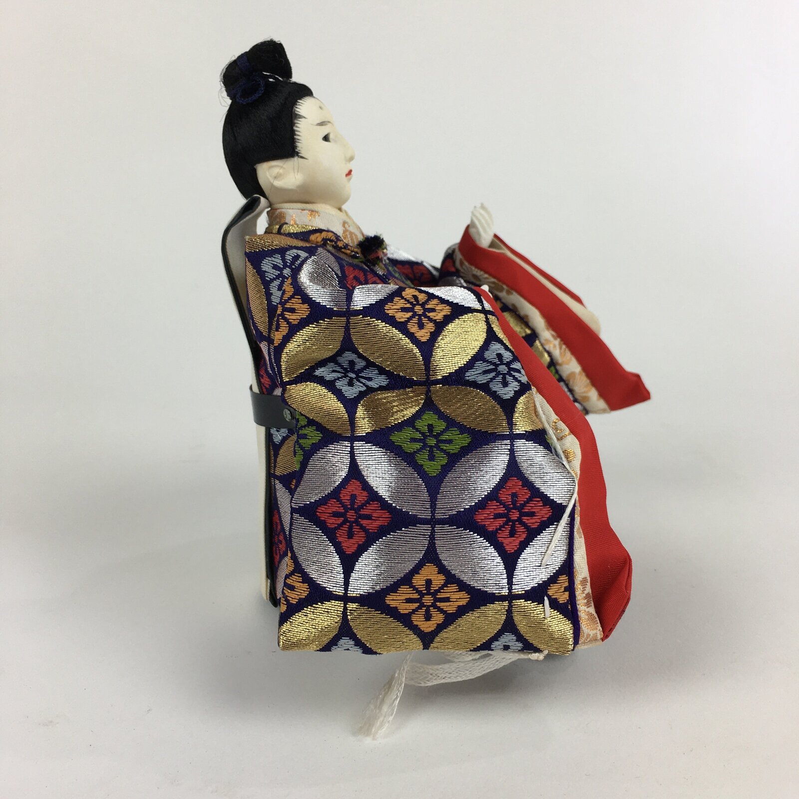 Japanese Hina Doll Vtg Udaijin Minister Girls Festival Kimono Man ID450