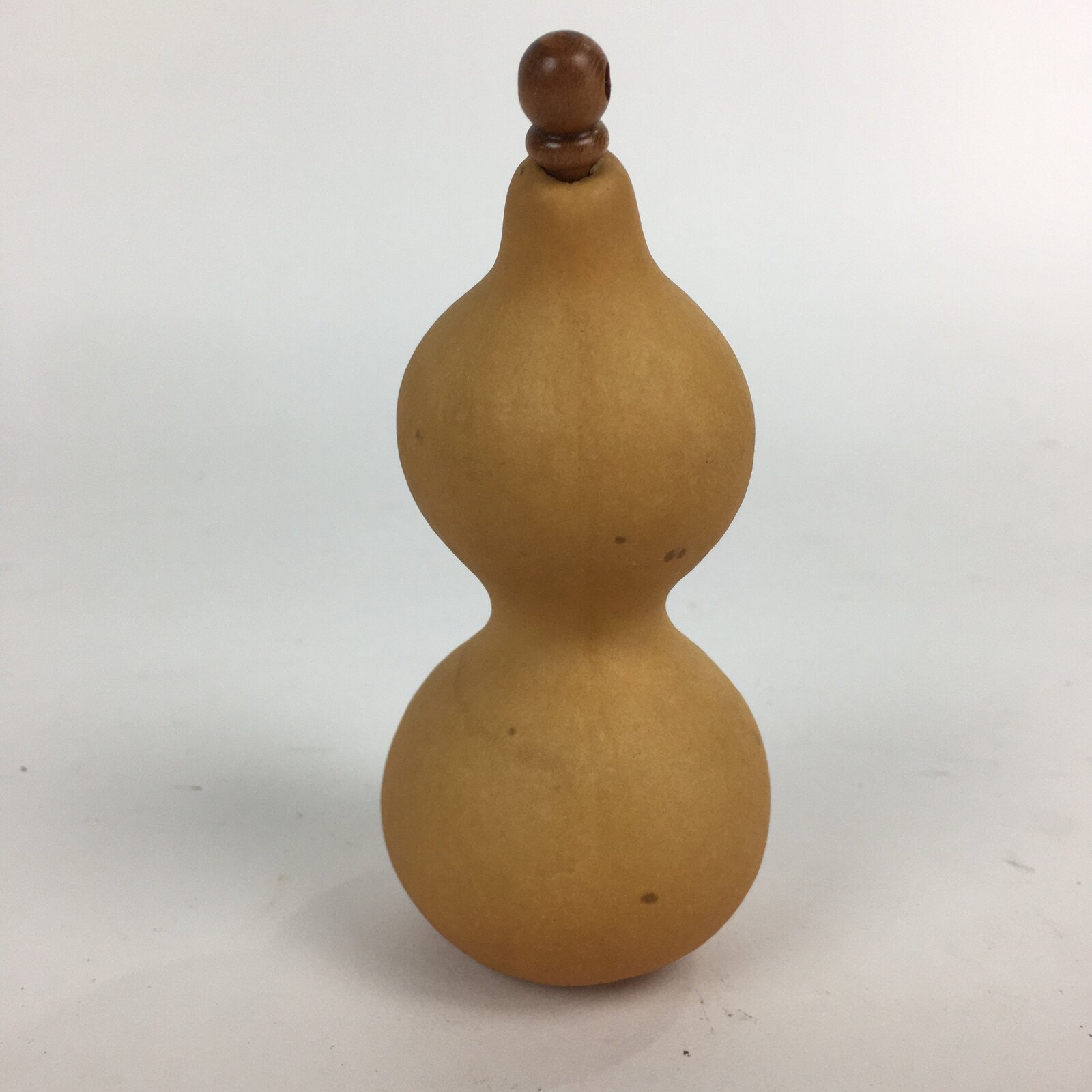 Japanese Hyotan Natural Gourd Sake Bottle Brown Lucky Charm Calabash G232