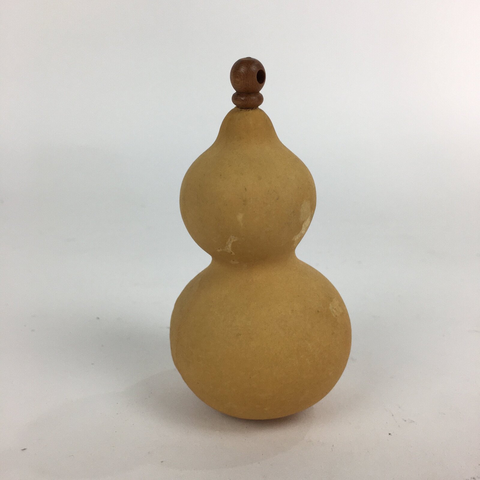 Japanese Hyotan Natural Gourd Sake Bottle Brown Lucky Charm Calabash G236