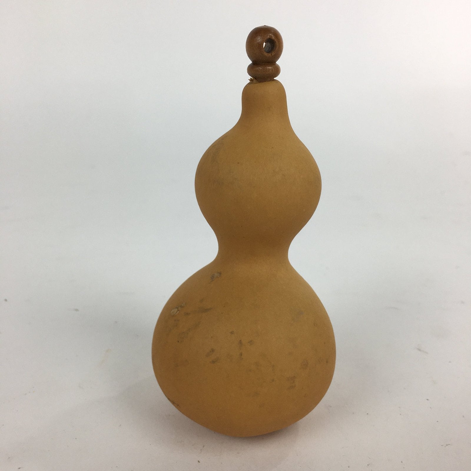 Japanese Hyotan Natural Gourd Sake Bottle Brown Lucky Charm Calabash G237