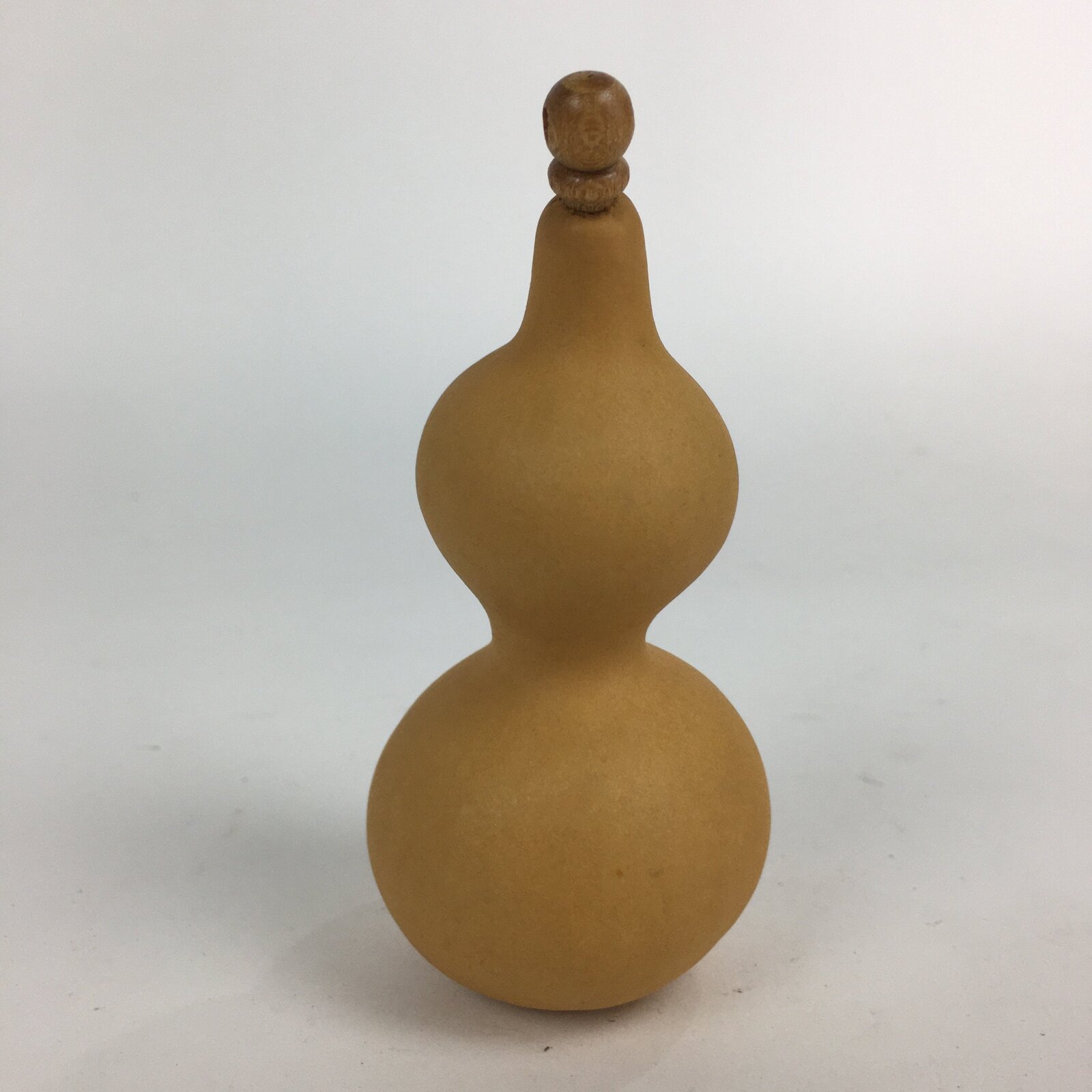 Japanese Hyotan Natural Gourd Sake Bottle Brown Lucky Charm Calabash G239