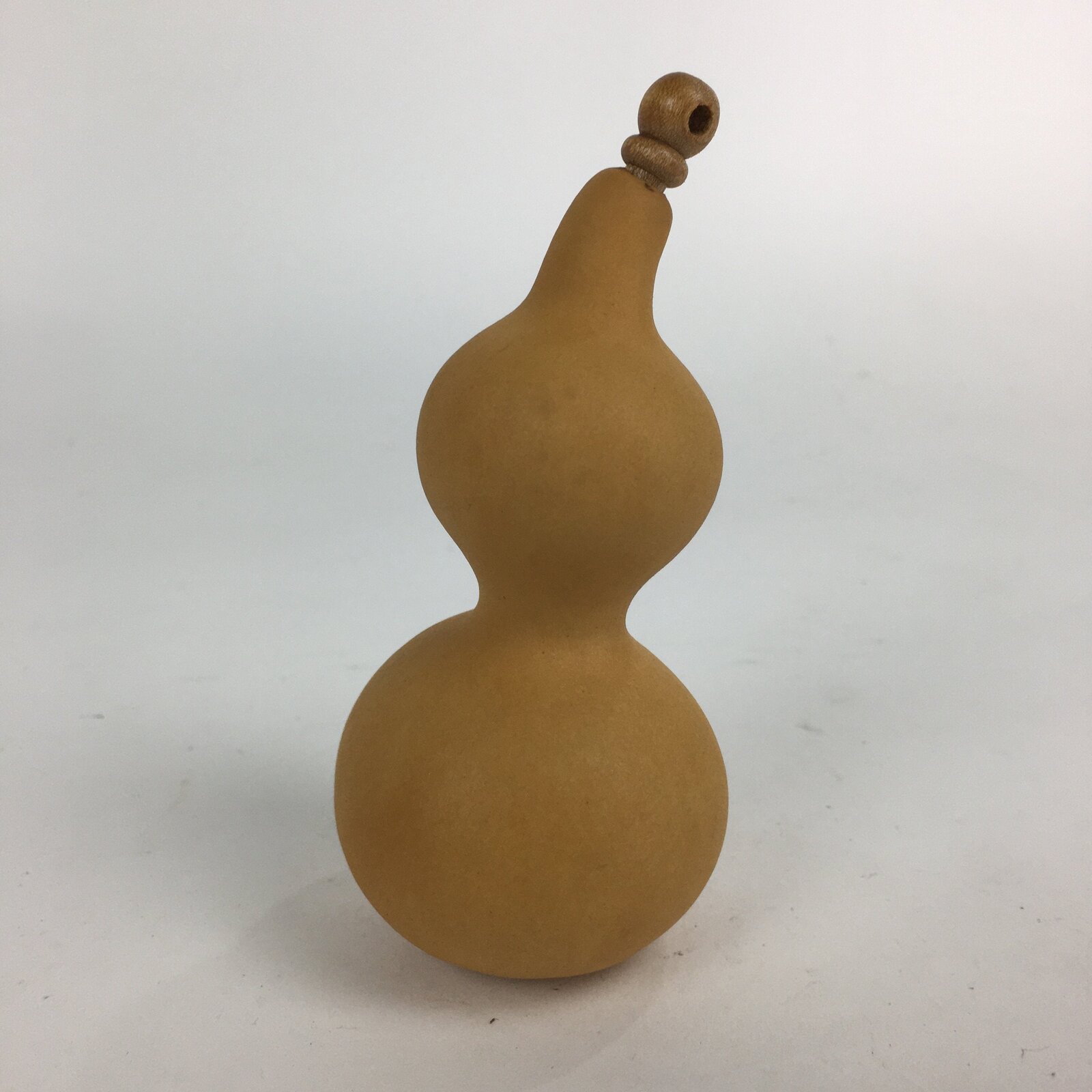 Japanese Hyotan Natural Gourd Sake Bottle Brown Lucky Charm Calabash G239