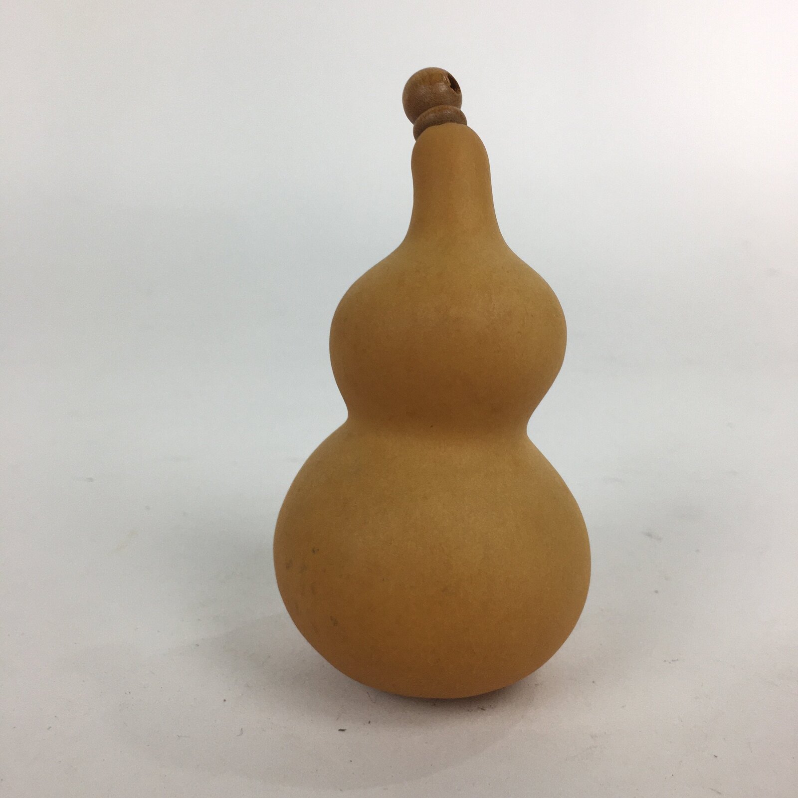 Japanese Hyotan Natural Gourd Sake Bottle Brown Lucky Charm Calabash G241