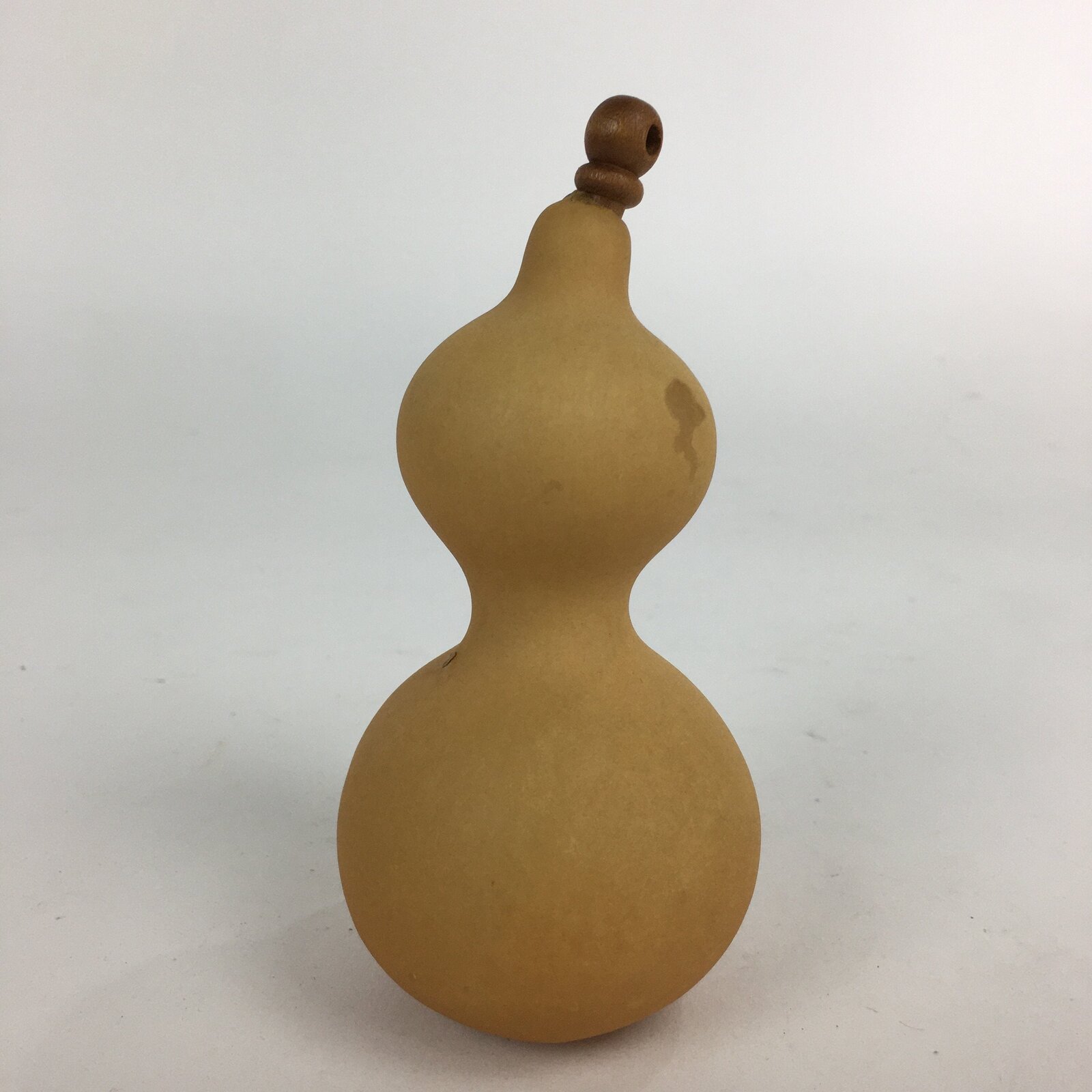 Japanese Hyotan Natural Gourd Sake Bottle Brown Lucky Charm Calabash G242