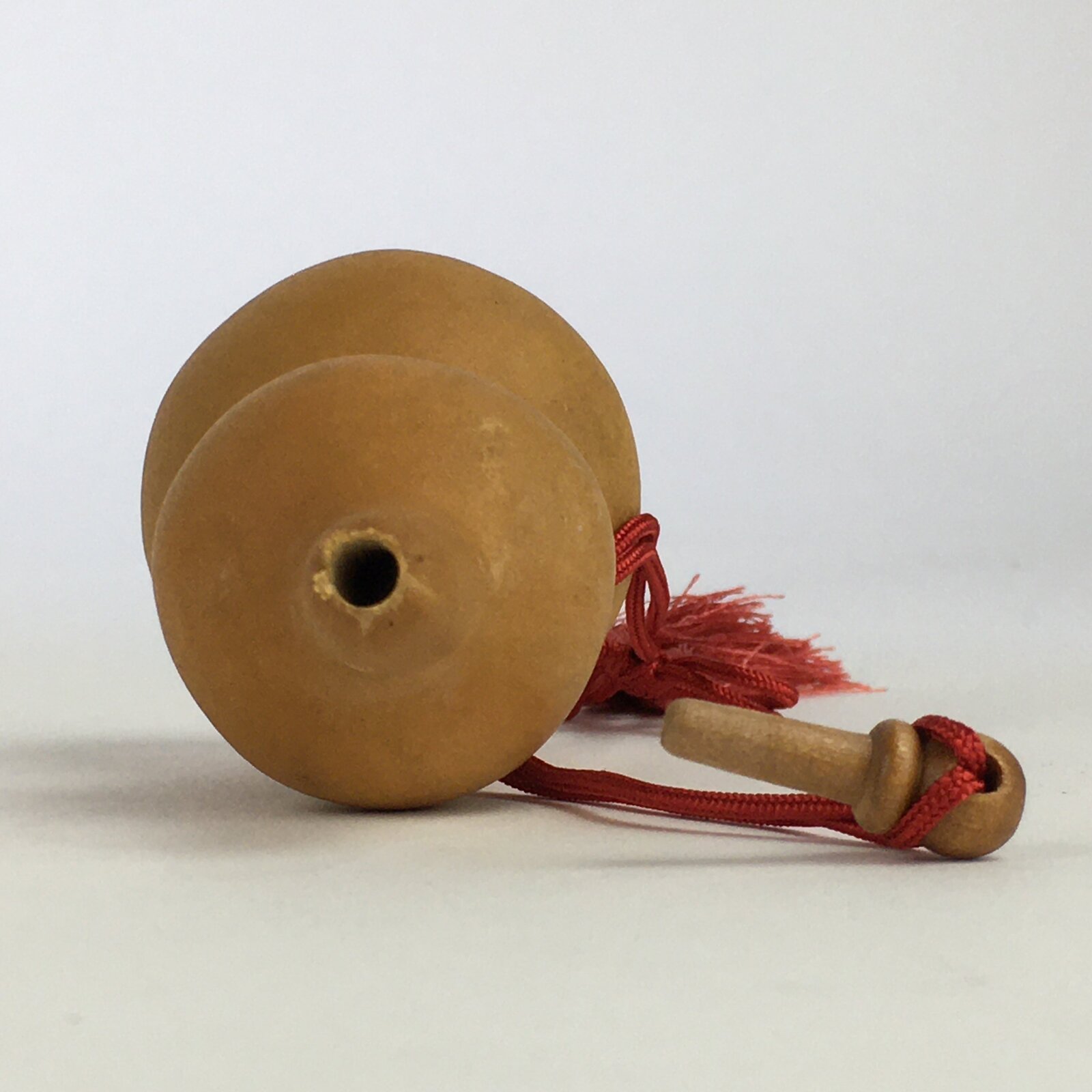 Japanese Hyotan Natural Gourd Sake Bottle Brown Lucky Charm Calabash G247