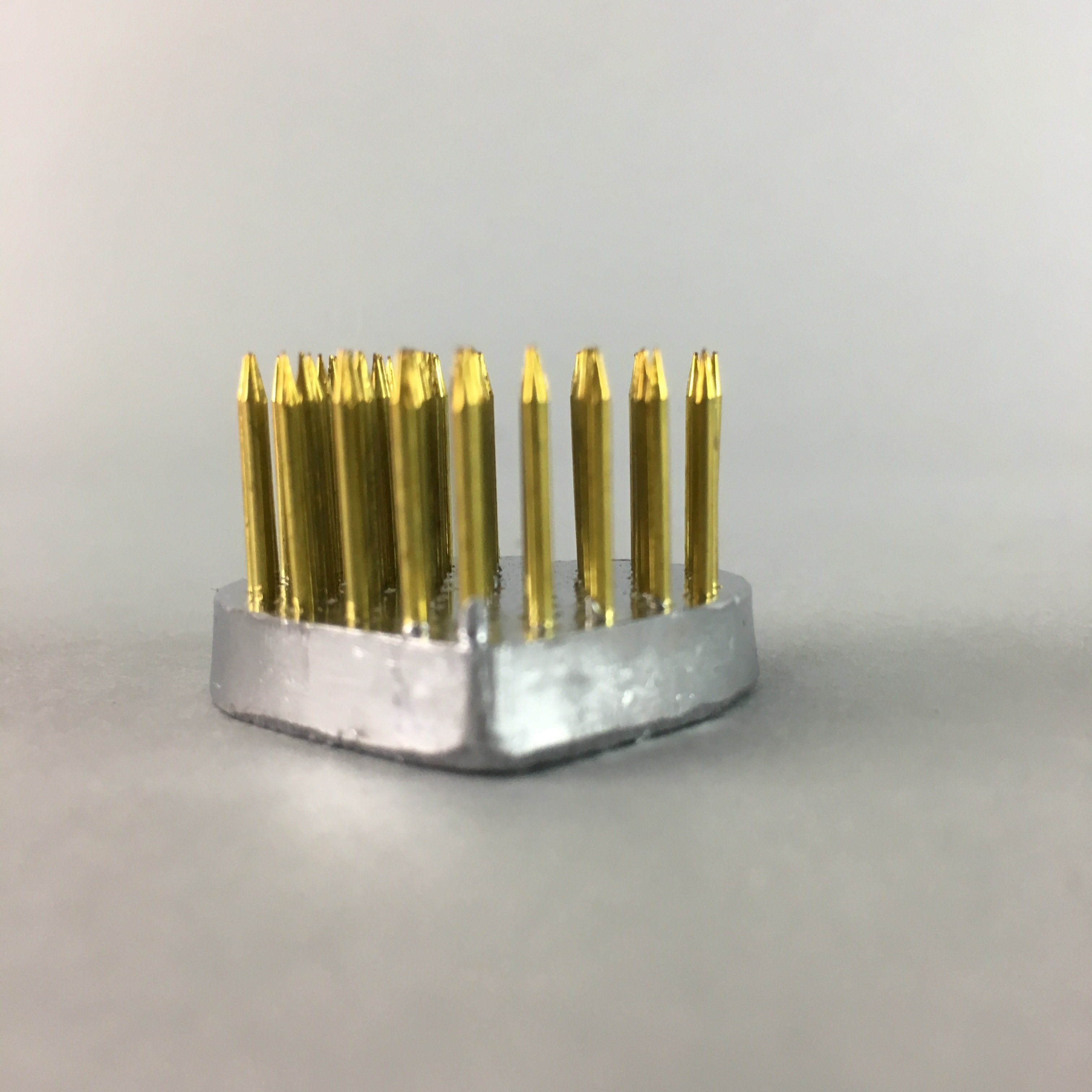 Japanese Ikebana Kenzan Flower Arrangement Tool Vtg Needle Holder Pin KZ19