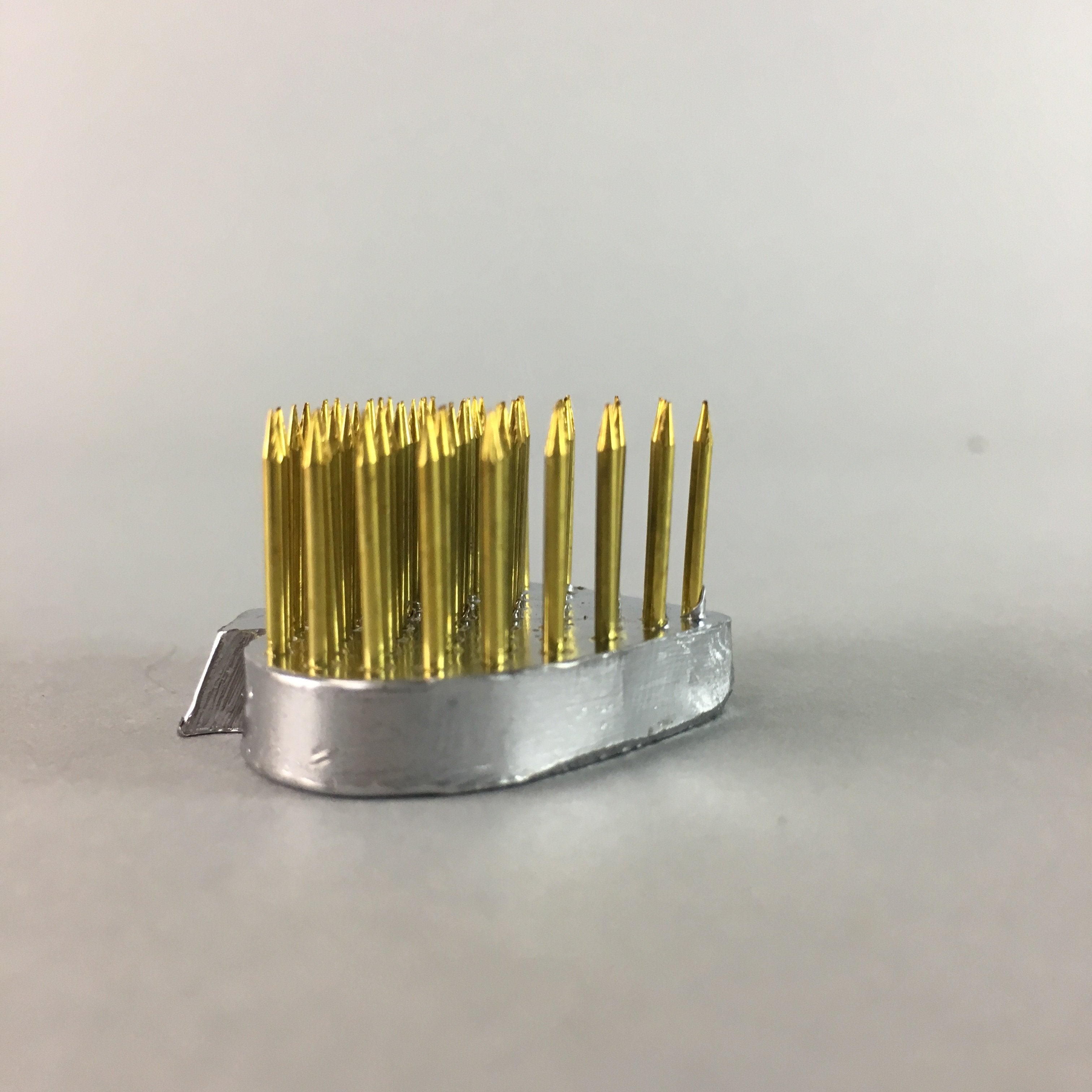 Japanese Ikebana Kenzan Flower Arrangement Tool Vtg Needle Holder Pin KZ19