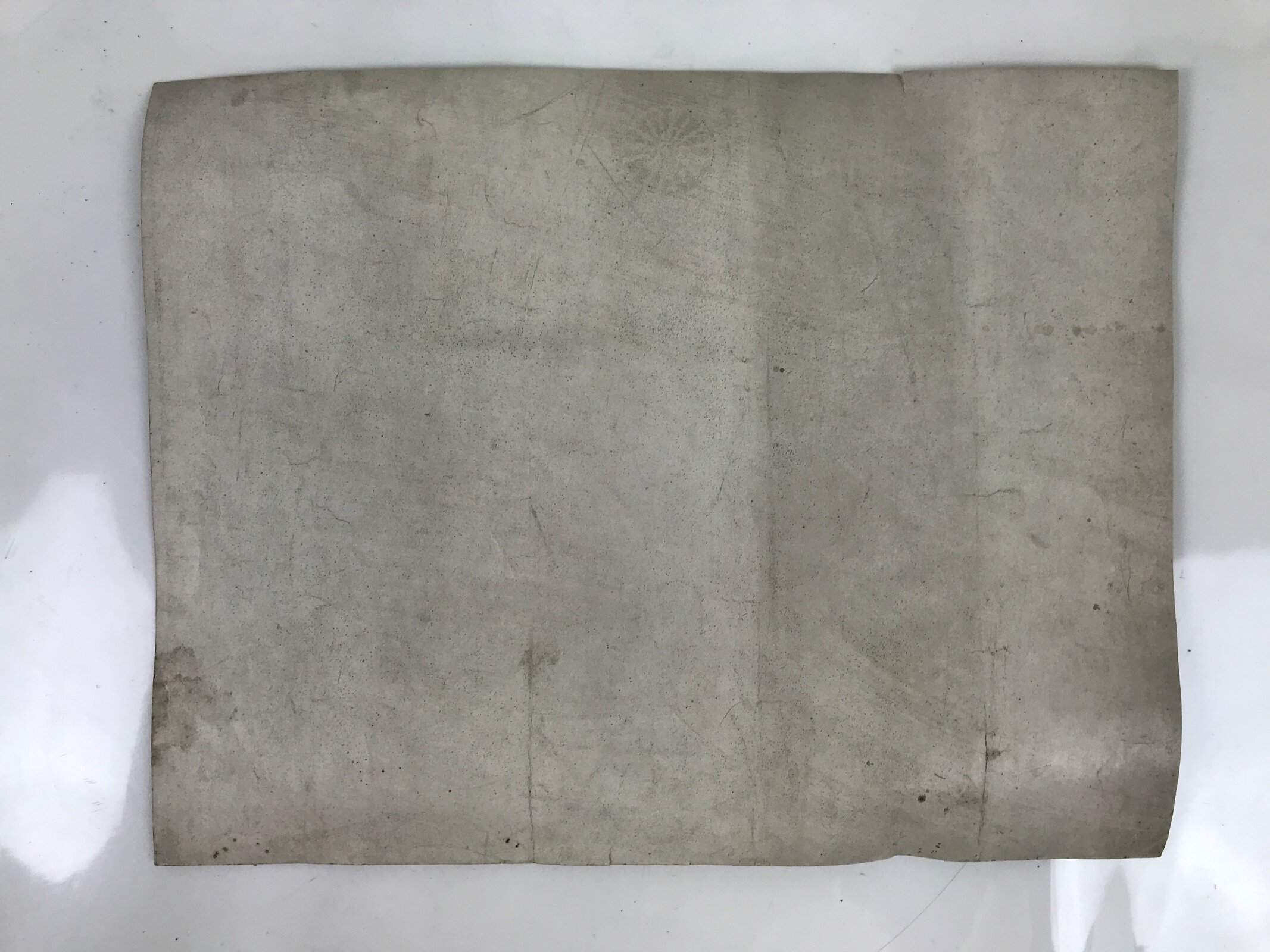 Japanese Imperial Family Portrait 1930 Hirohito Emperor Showa Printed FL372