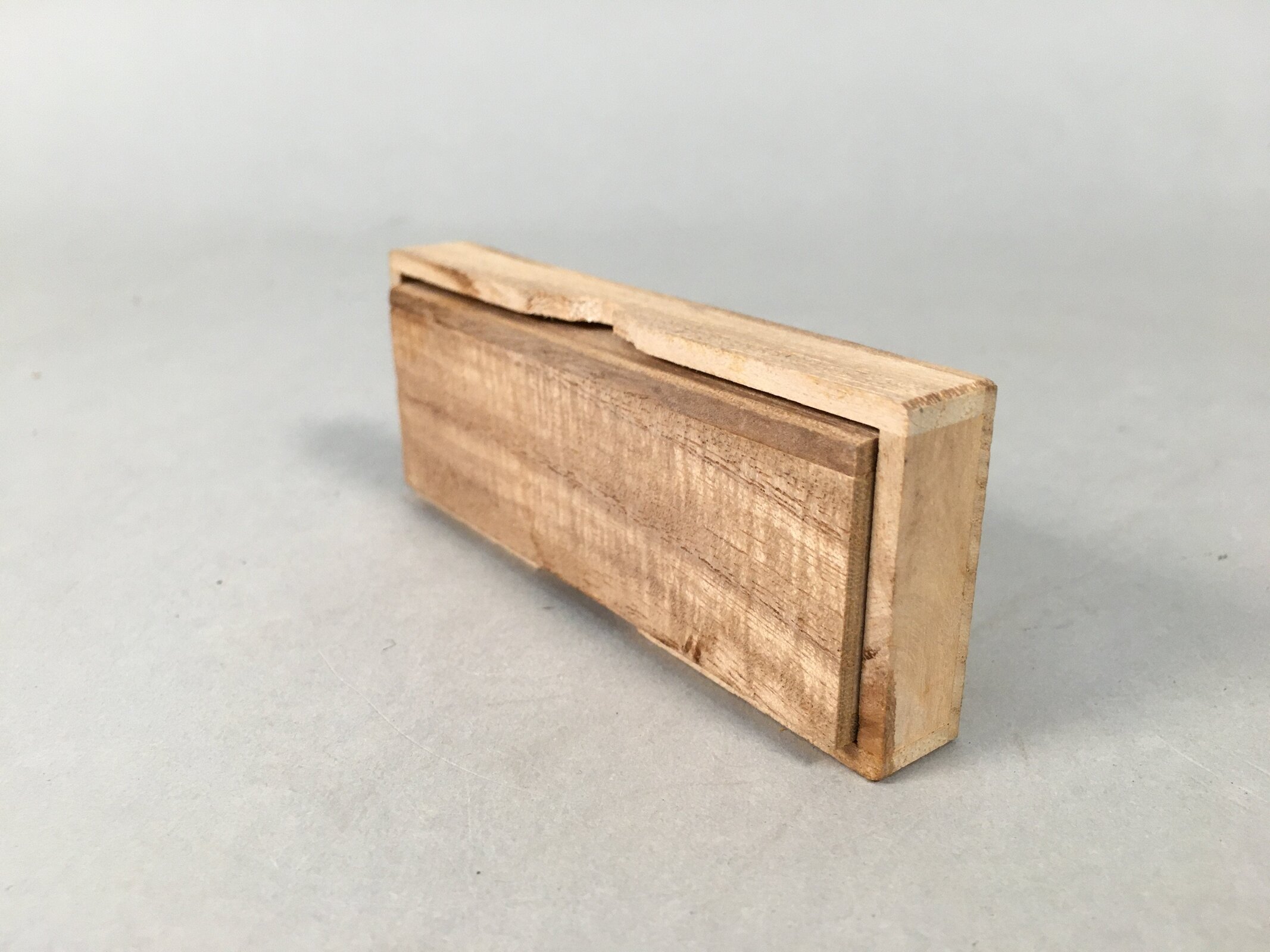 Japanese Ink Stick Calligraphy Shodo Soot Tool Shuji Kanji Vtg Black Sumi JK159