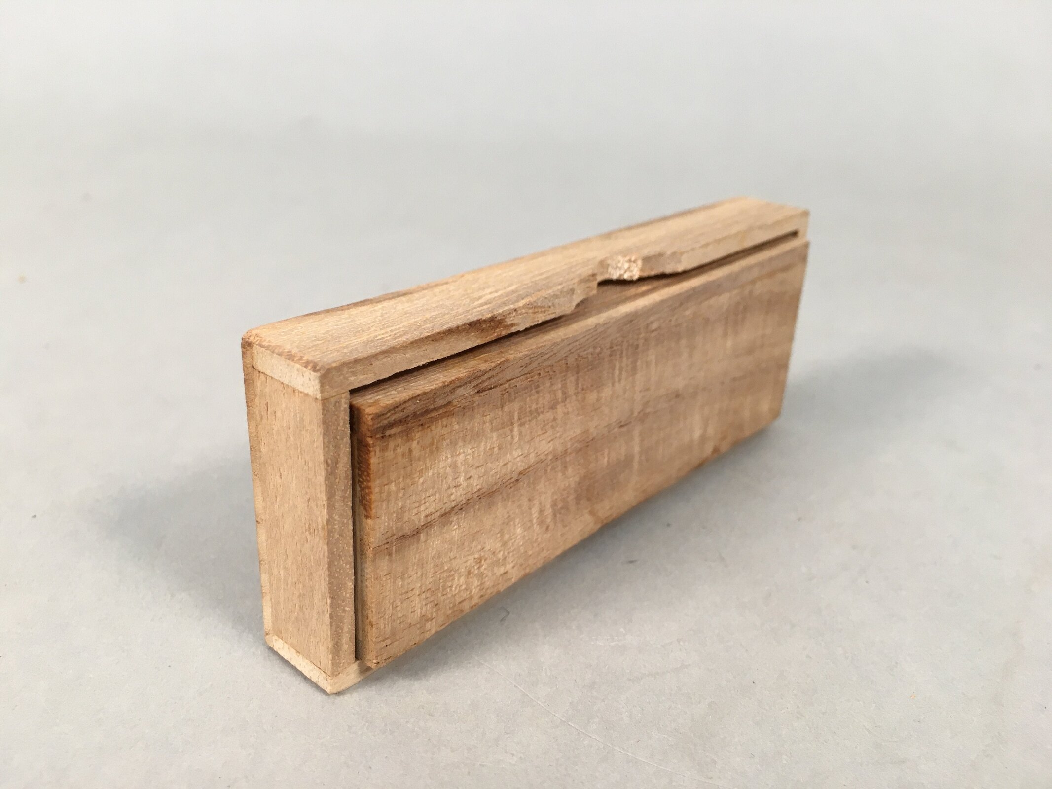 Japanese Ink Stick Calligraphy Shodo Soot Tool Shuji Kanji Vtg Black Sumi JK159