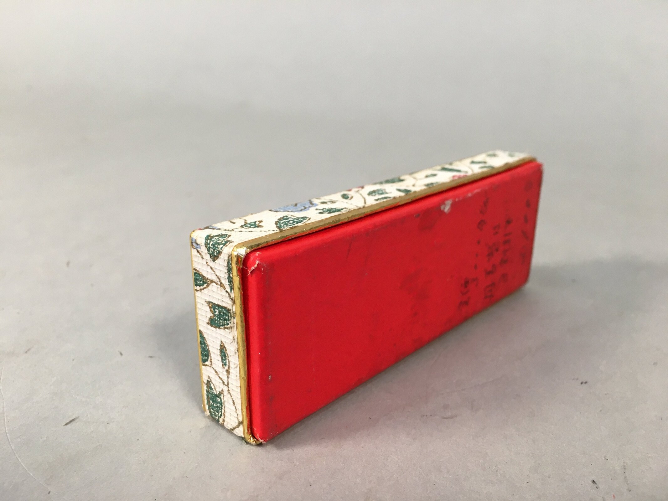 Japanese Ink Stick Calligraphy Shodo Soot Tool Shuji Kanji Vtg Black Sumi JK162