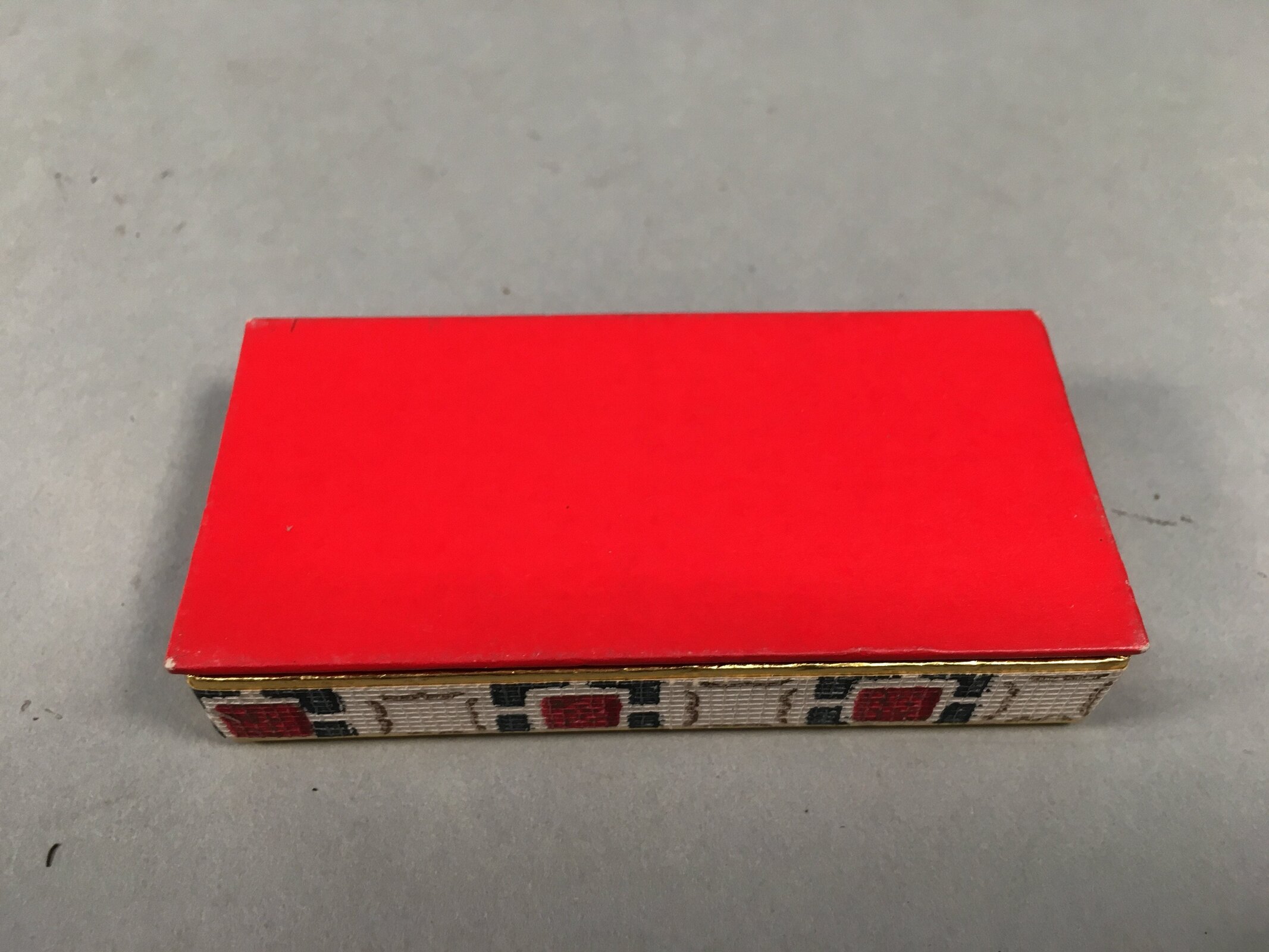 Japanese Ink Stick Calligraphy Shodo Soot Tool Shuji Kanji Vtg Black Sumi JK163