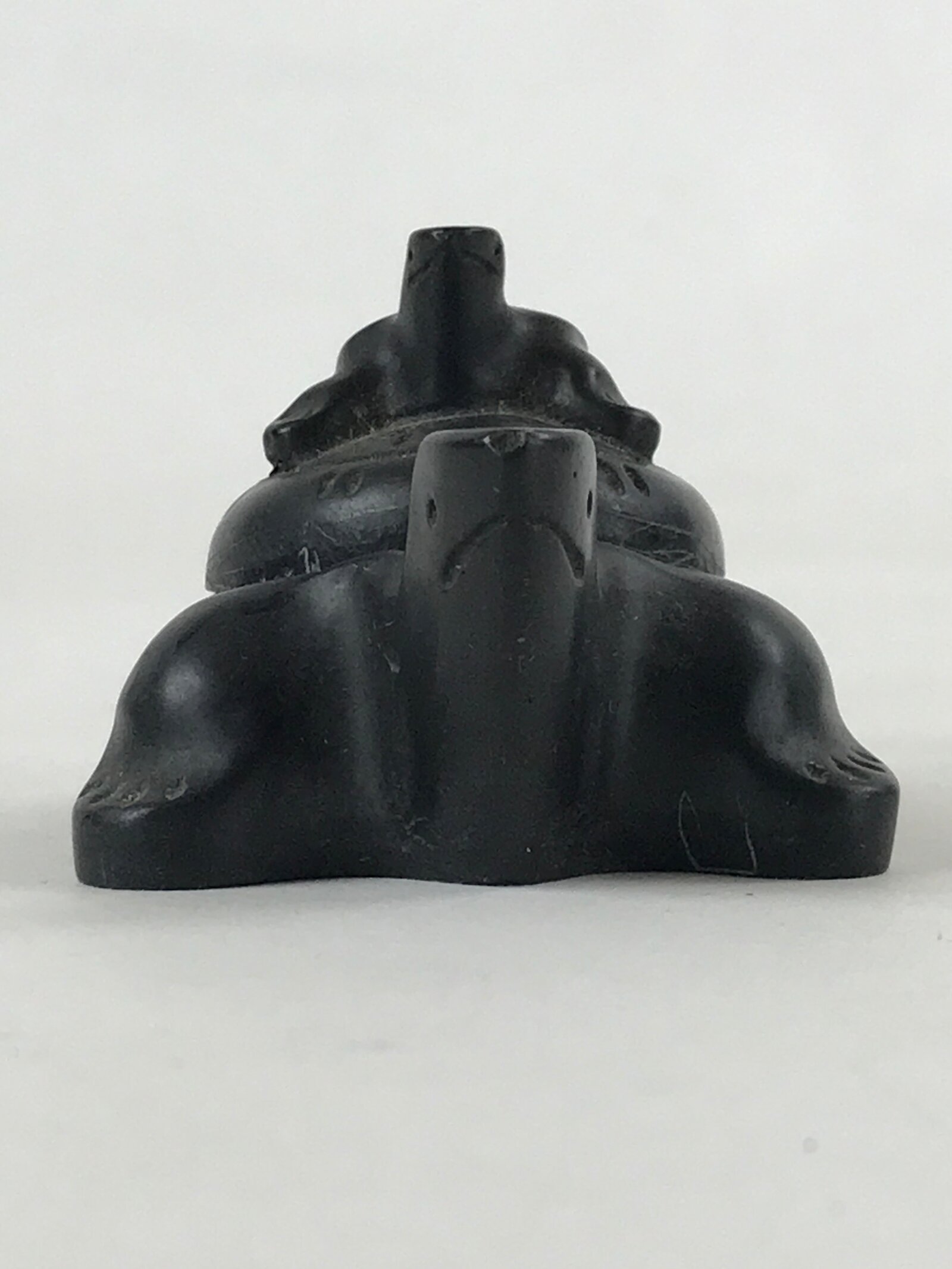 Japanese Inkpot Inkstone Suzuri Sumi Calligraphy Shodo Shuji Tool Turtle SZ54