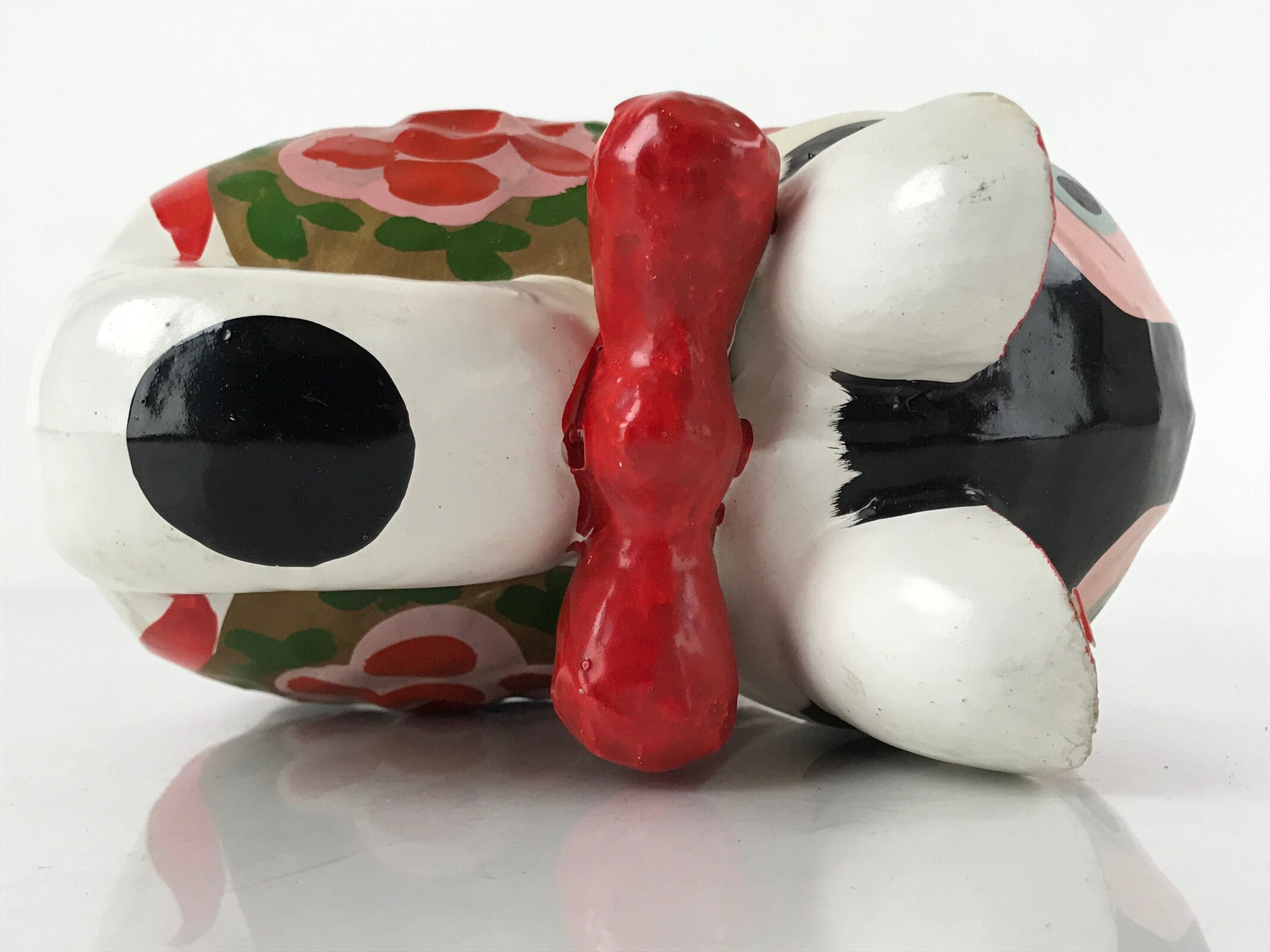 Japanese Inu Hariko Paper Mache Zodiac Dog Vtg Large Traditional Craft BD980