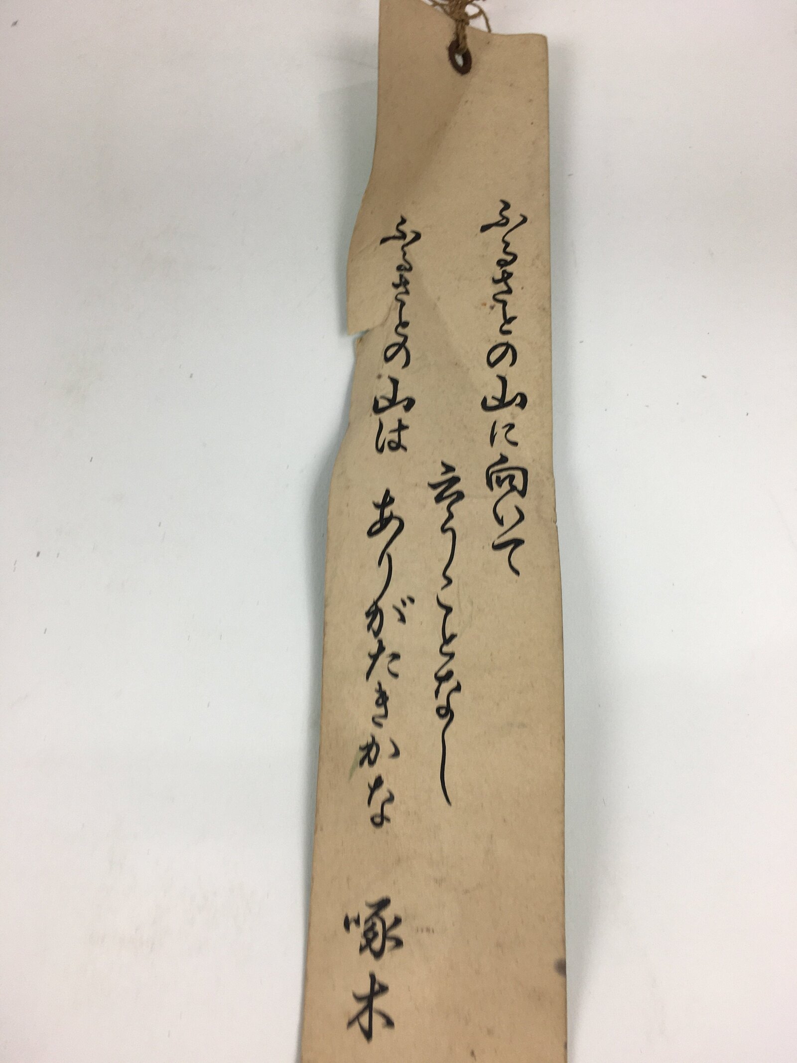 Japanese Iron Wind Chime Vtg Wind Bell Hanging decoration Green Furin JK250