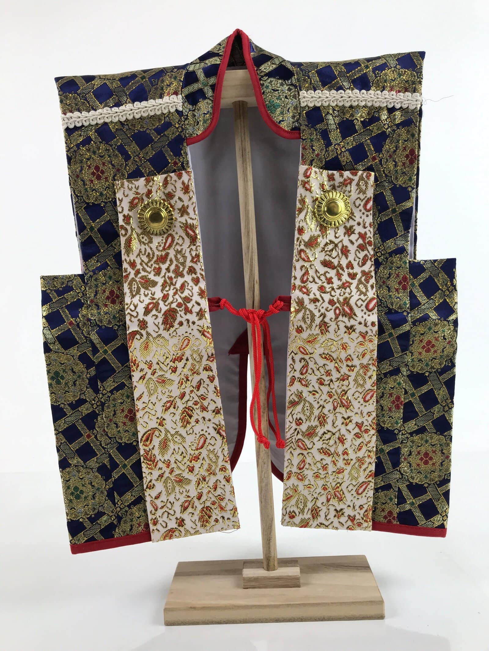 Japanese Jinbaori Warrior Battle Coat Vtg Costume Display Boy Day Festival ID574