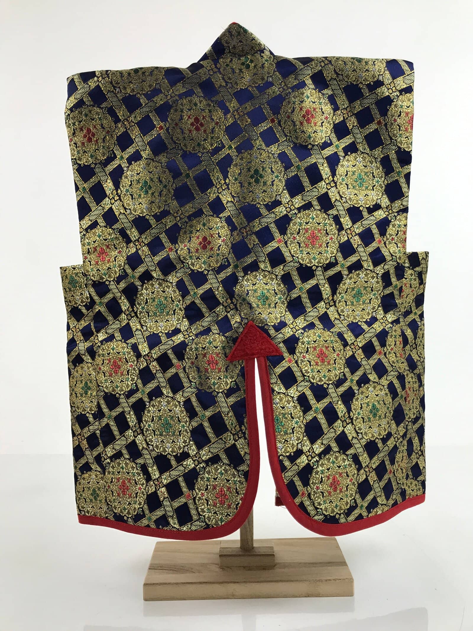 Japanese Jinbaori Warrior Battle Coat Vtg Costume Display Boy Day Festival ID574