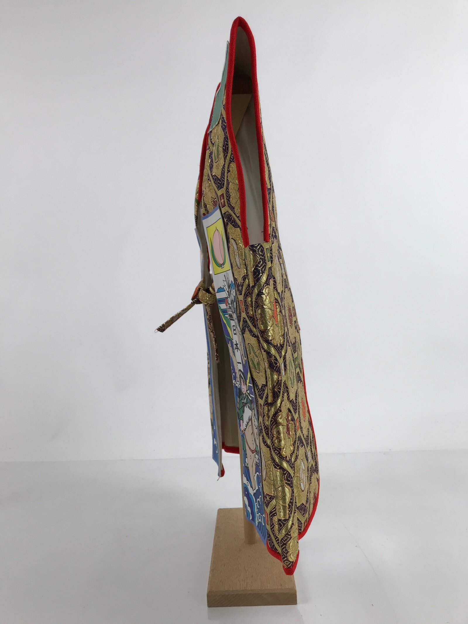 Japanese Jinbaori Warrior Battle Coat Vtg Costume Display Boy Day Festival ID576