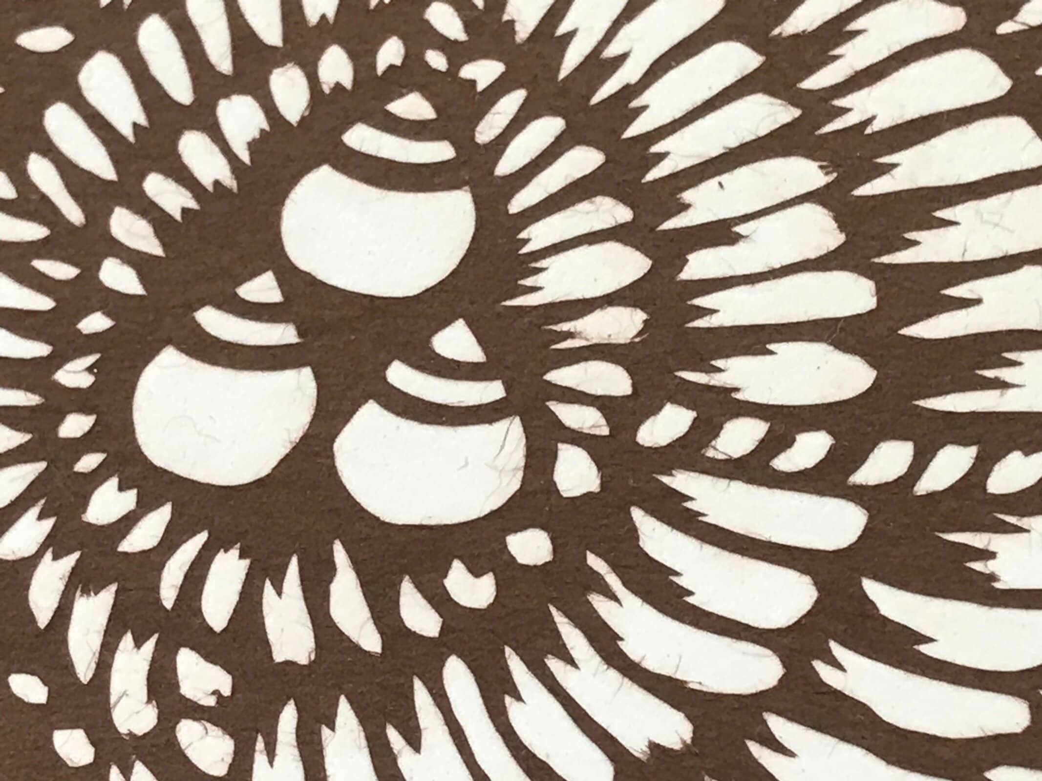 Japanese Katagami Shikishi Art Board Vtg Mouse Nezumi Zodiac Rice Barrel A720