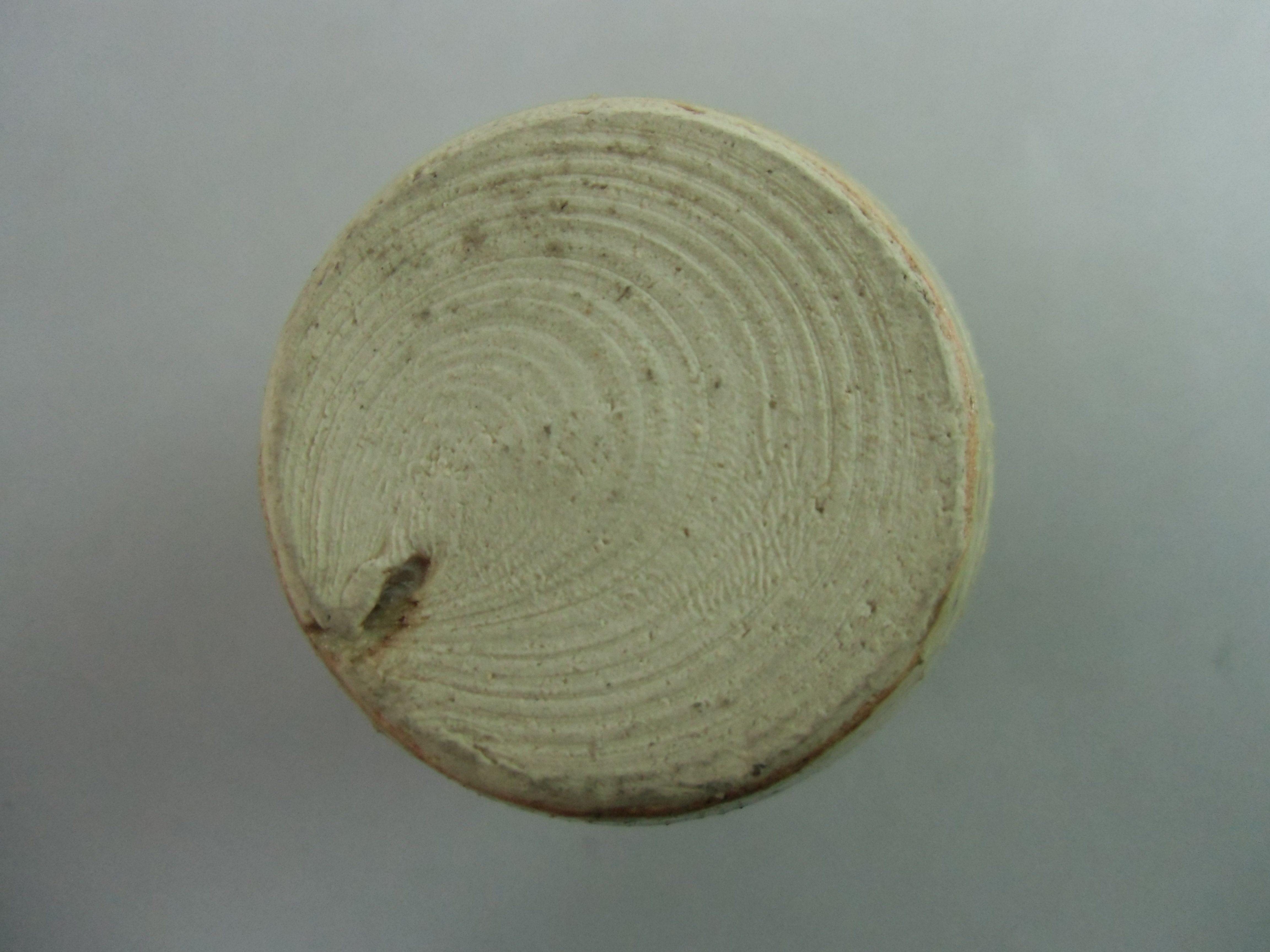 Japanese Ki Seto ware Mini Flower Vase Vtg Pottery Beige Green Ikebana MFV53