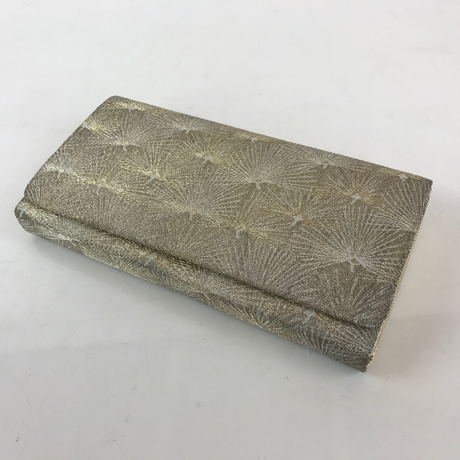 Japanese Kimono Dress Clutch Bag Vtg Silk Gold Embroidery Ceremony Occasion KB57