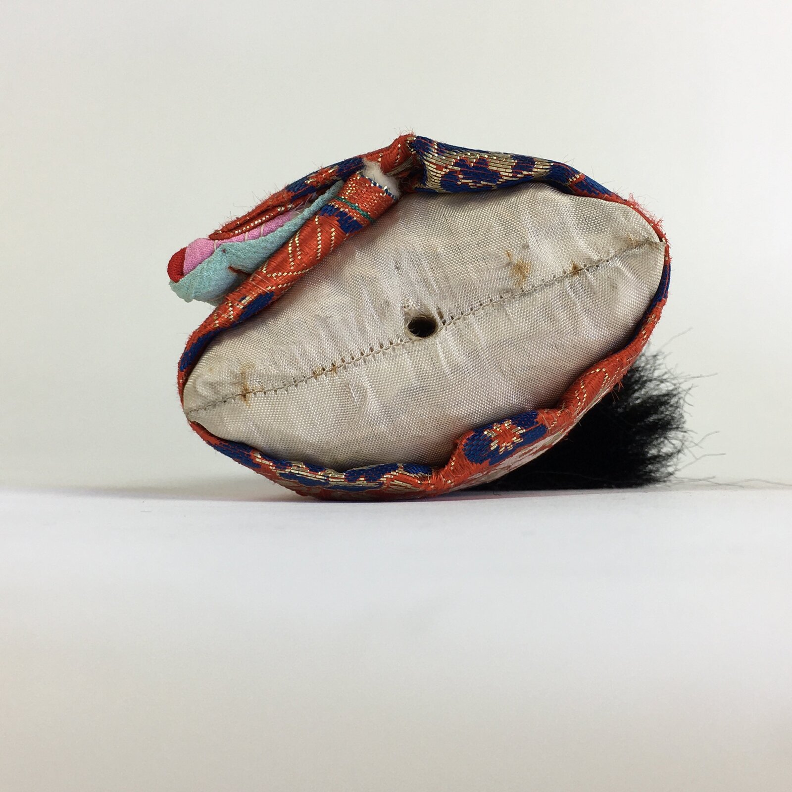 Japanese Kimono Girl Doll Vtg Figurine Fabric Hina Festival Decoration BD799