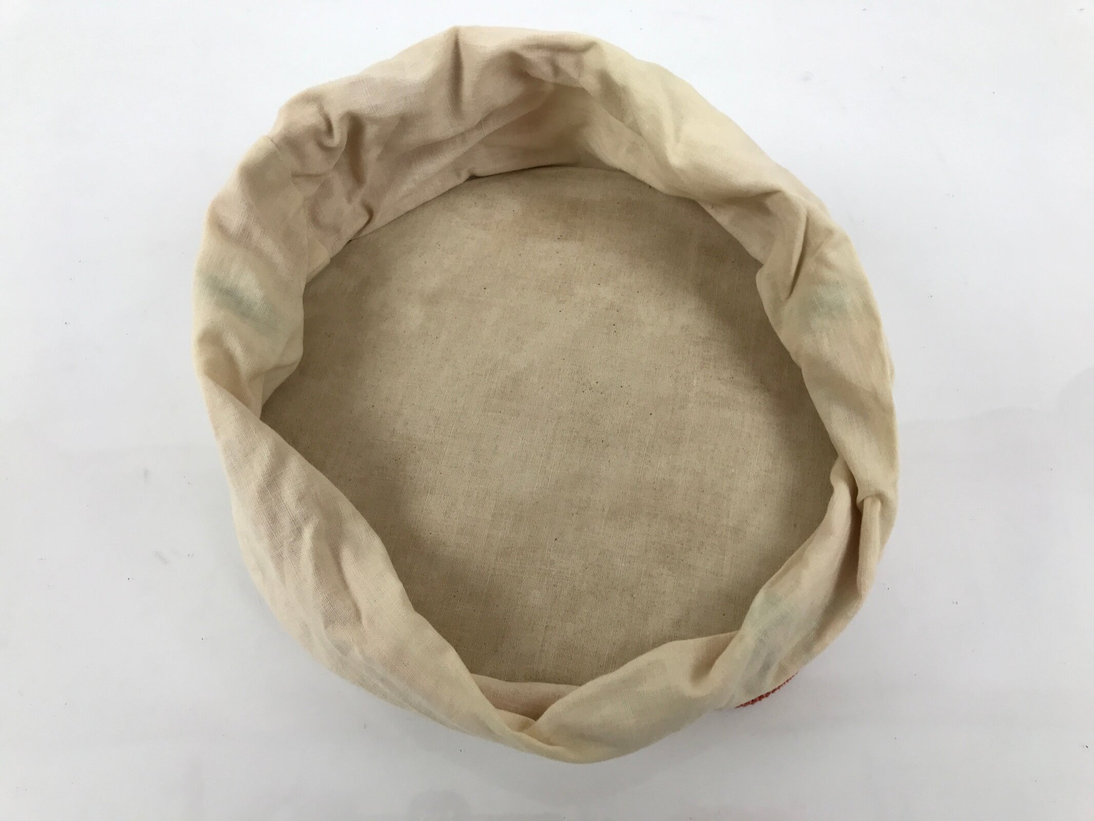 Japanese Kimono Silk Purse Kinchaku-Bukuro Bag Vtg Pouch Floral Red Pink KB99