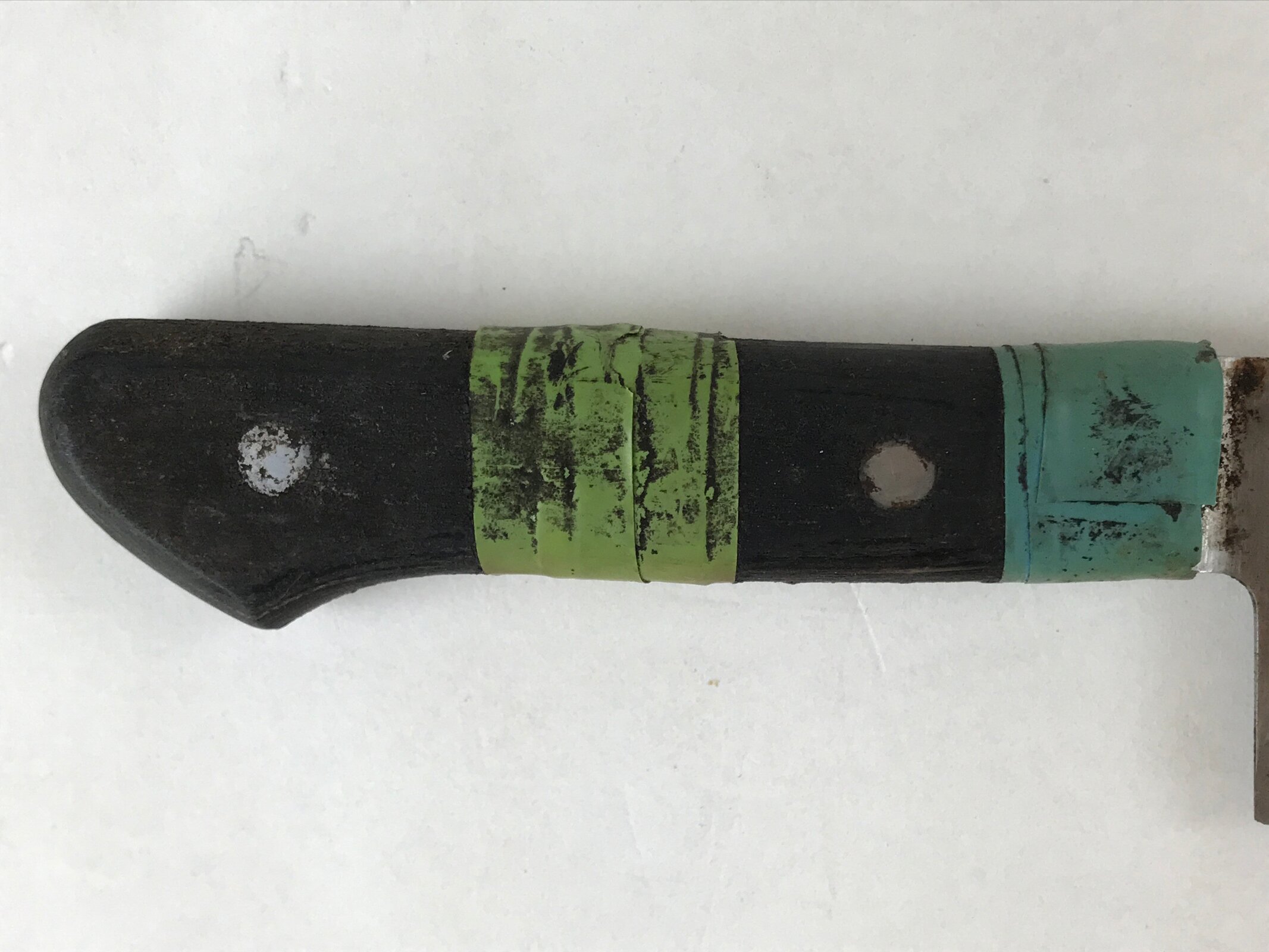 Japanese Kitchen Knife Vtg Misono Handmade Chrome Steel Wood Long KN1