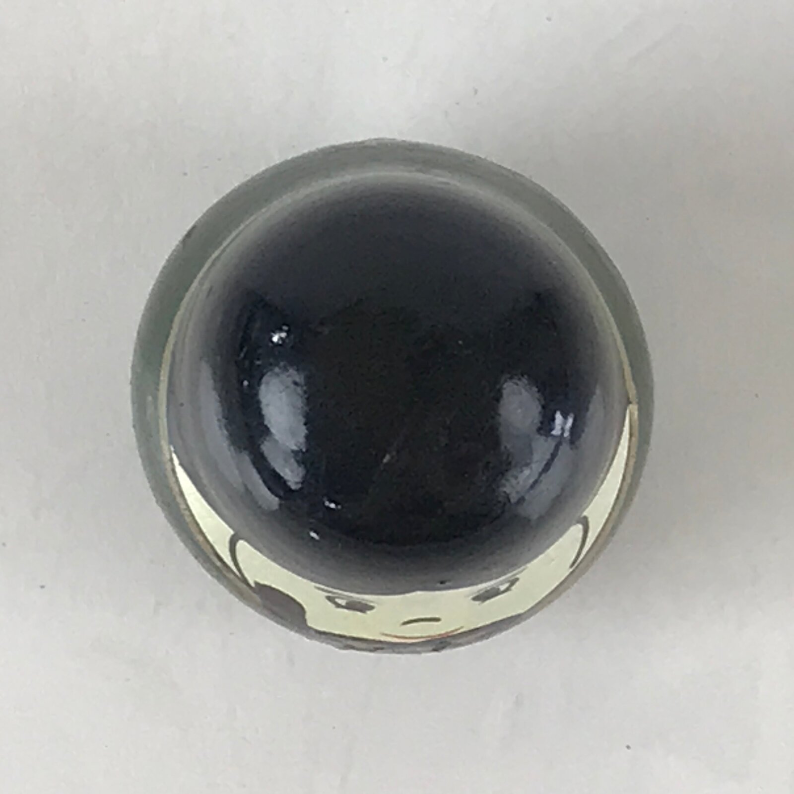 Japanese Kokeshi Doll Vtg Wooden Figurine Prince Fork Craft Green KF580